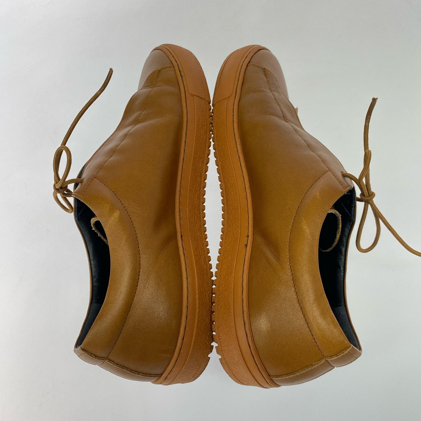 スニーカー TRAVEL SHOES by chausser 41 ブラウン
