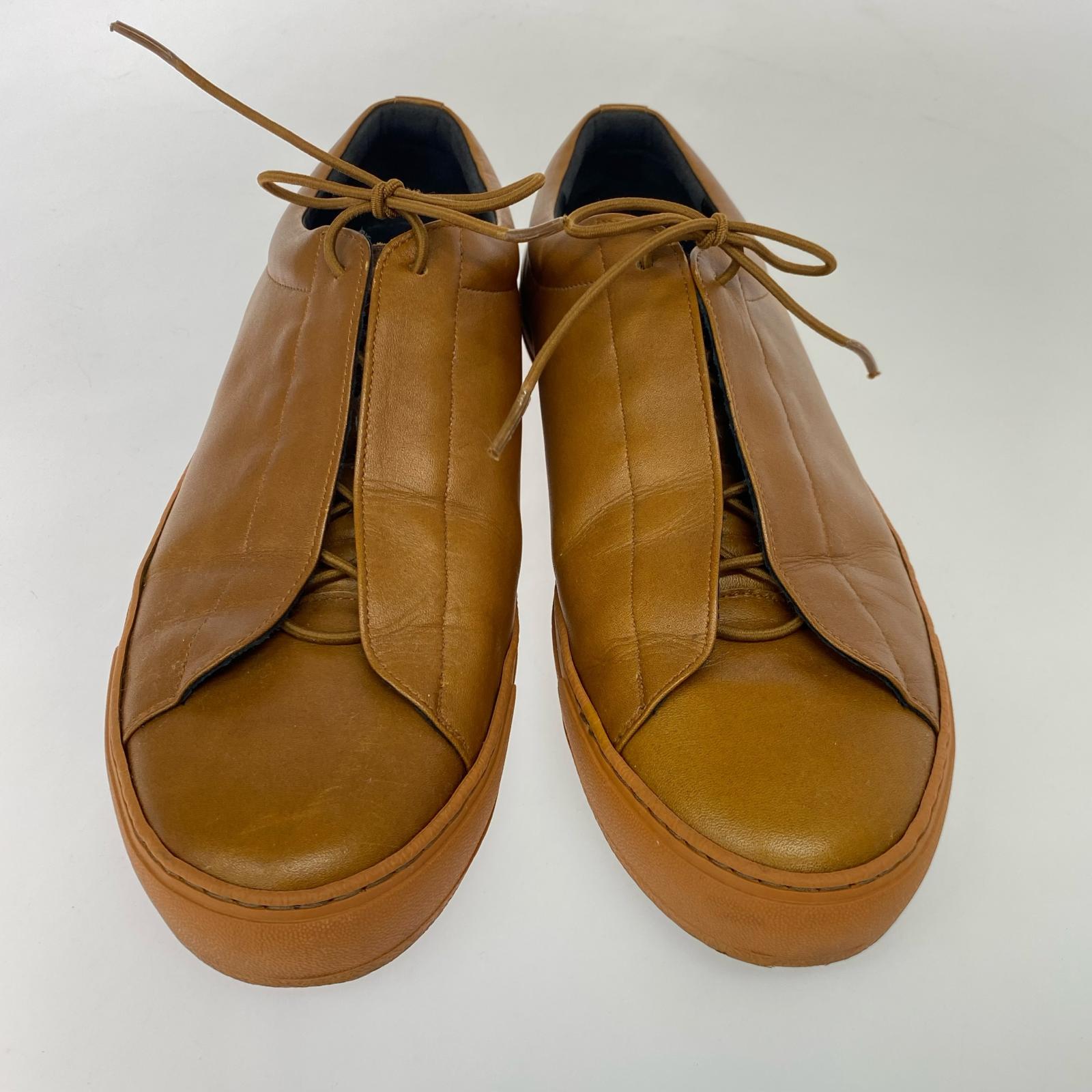 スニーカー TRAVEL SHOES by chausser 41 ブラウン