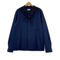 長袖シャツ 24AW スカーフシャツ 1 ネイビー