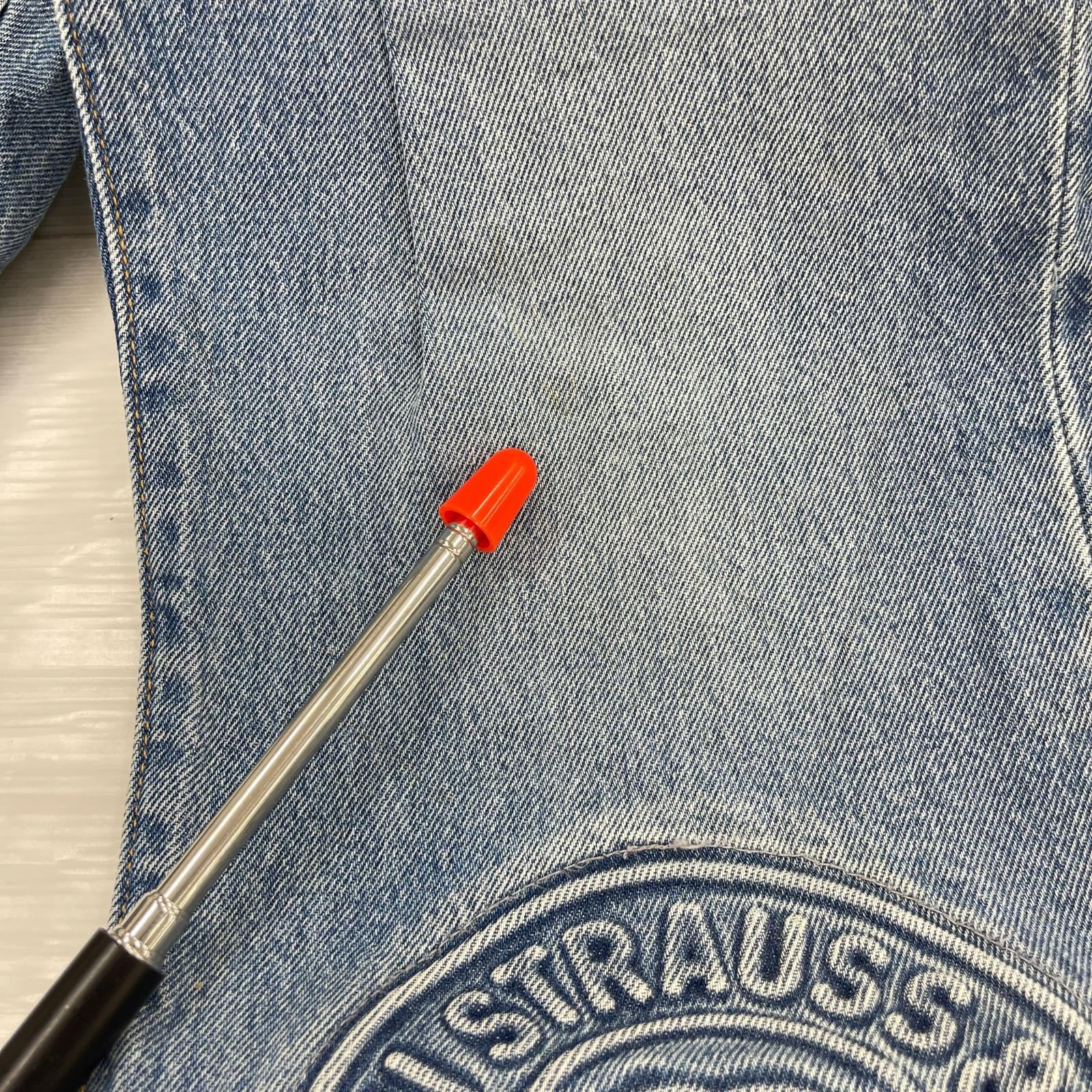 デニムパンツ ×STUSSY embossed 501（W34 L32） ブルー