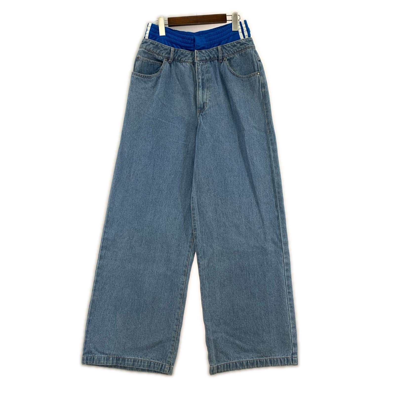 デニムパンツ セニア シュナイダー デニムパンツ 青 30 30