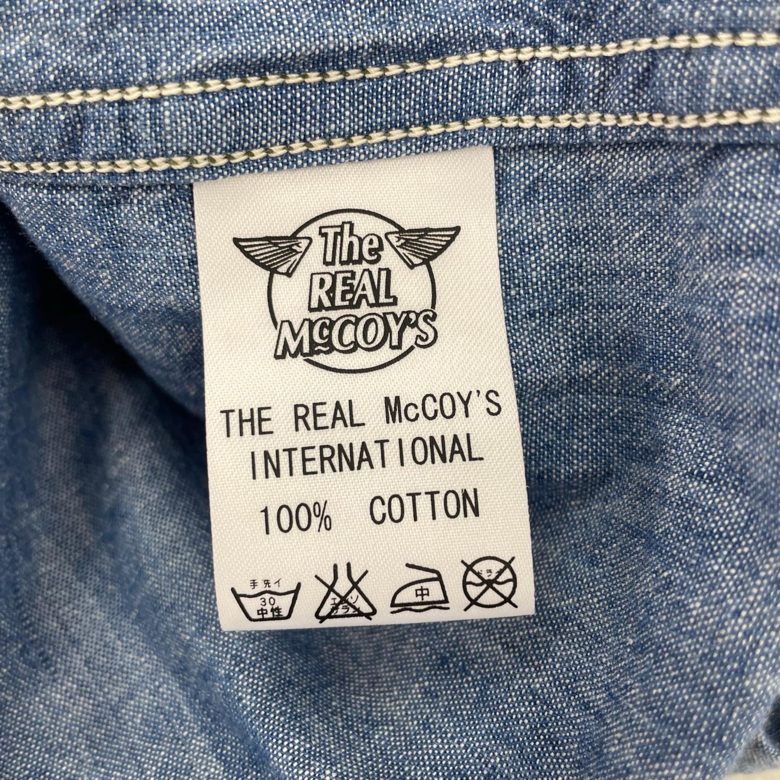 半袖シャツ USN S/S ミリタリーシャンブレーシャツ