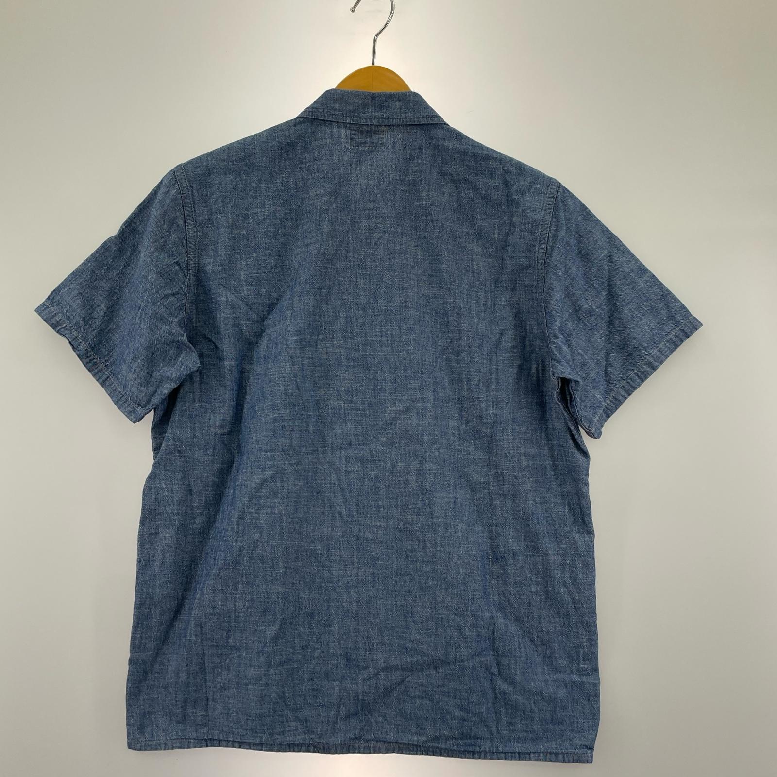 半袖シャツ 8 HOUR UNION S/S シャンブレー 開襟シャツ