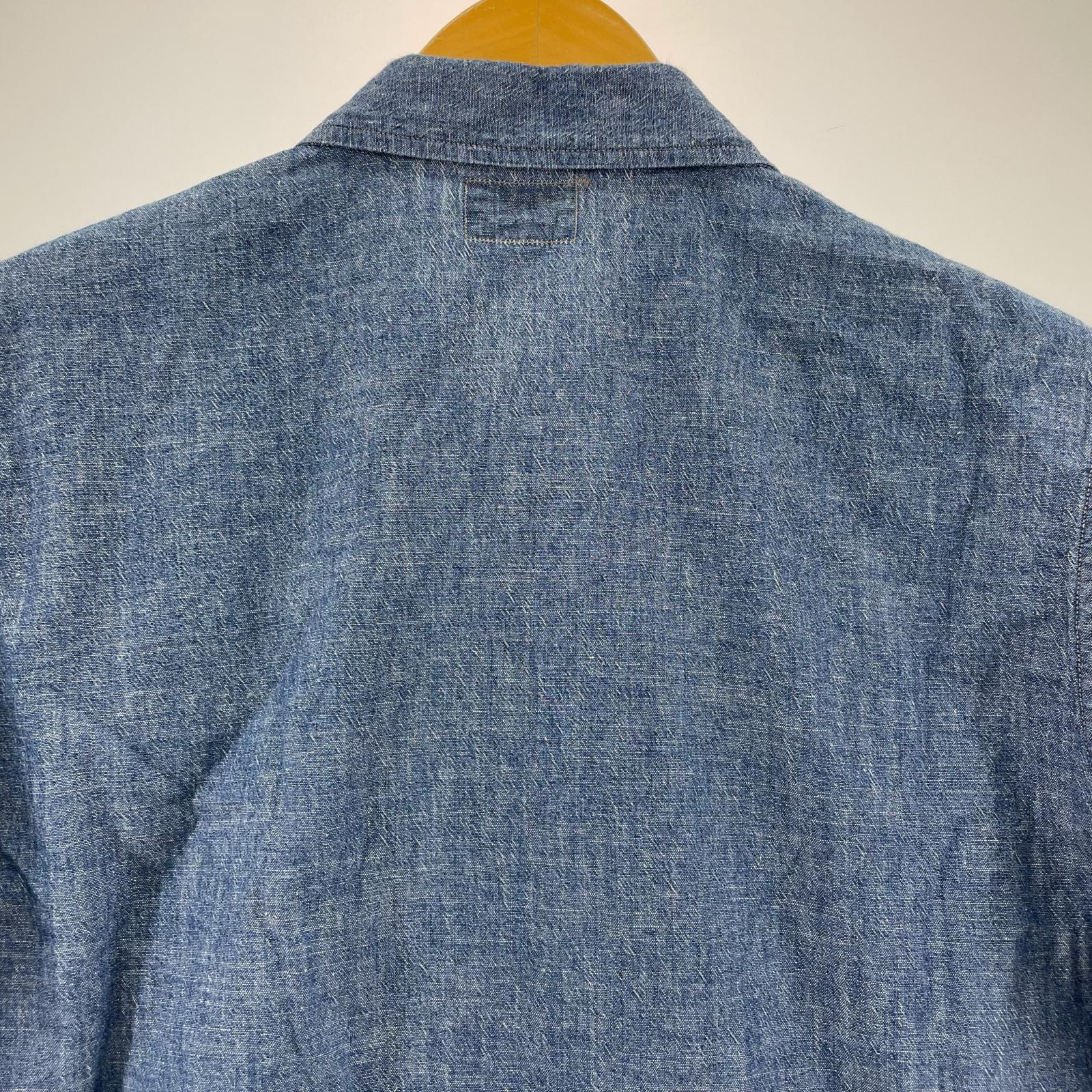 半袖シャツ 8 HOUR UNION S/S シャンブレー 開襟シャツ