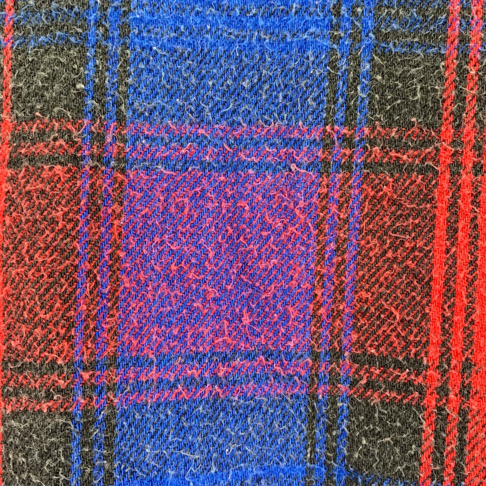 長袖シャツ MELTON　チェックネルシャツ L
