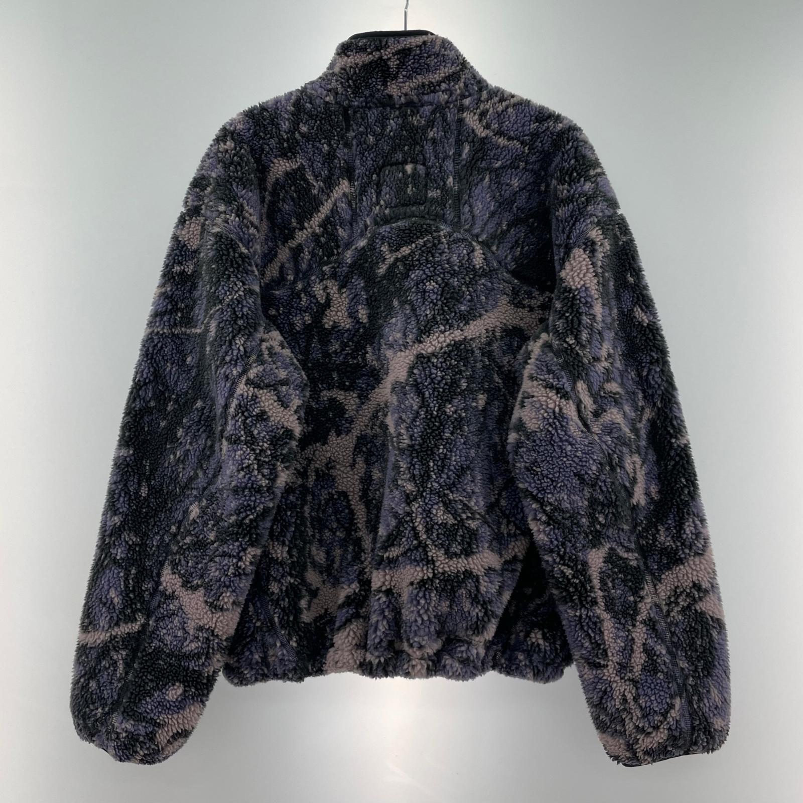 ジャケット ACG ハーフジップ ボアジャケット 総柄 紫 L L マルチカラー