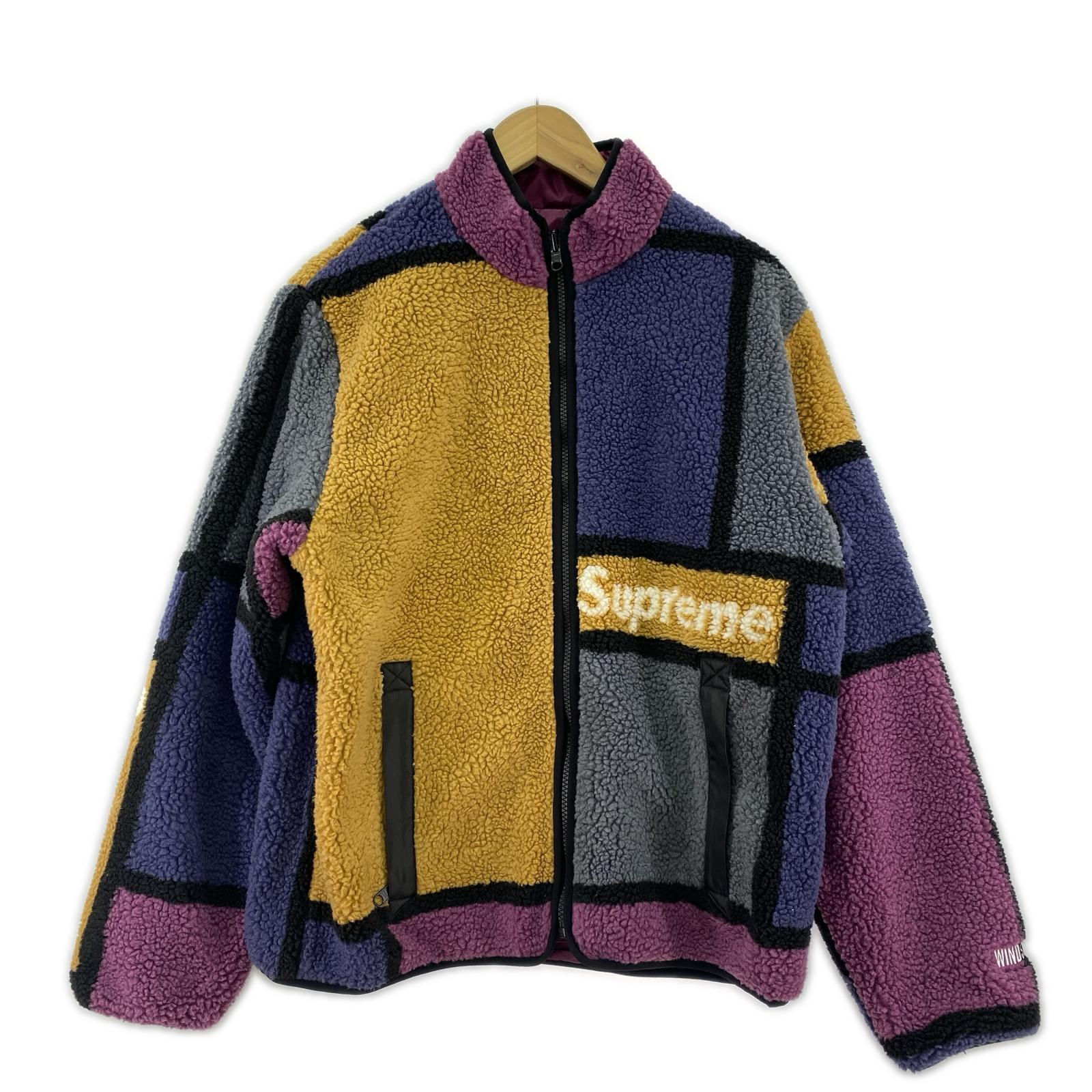 ジャケット REVERSIBLE COLORBLOCKED FLEECE (M) M