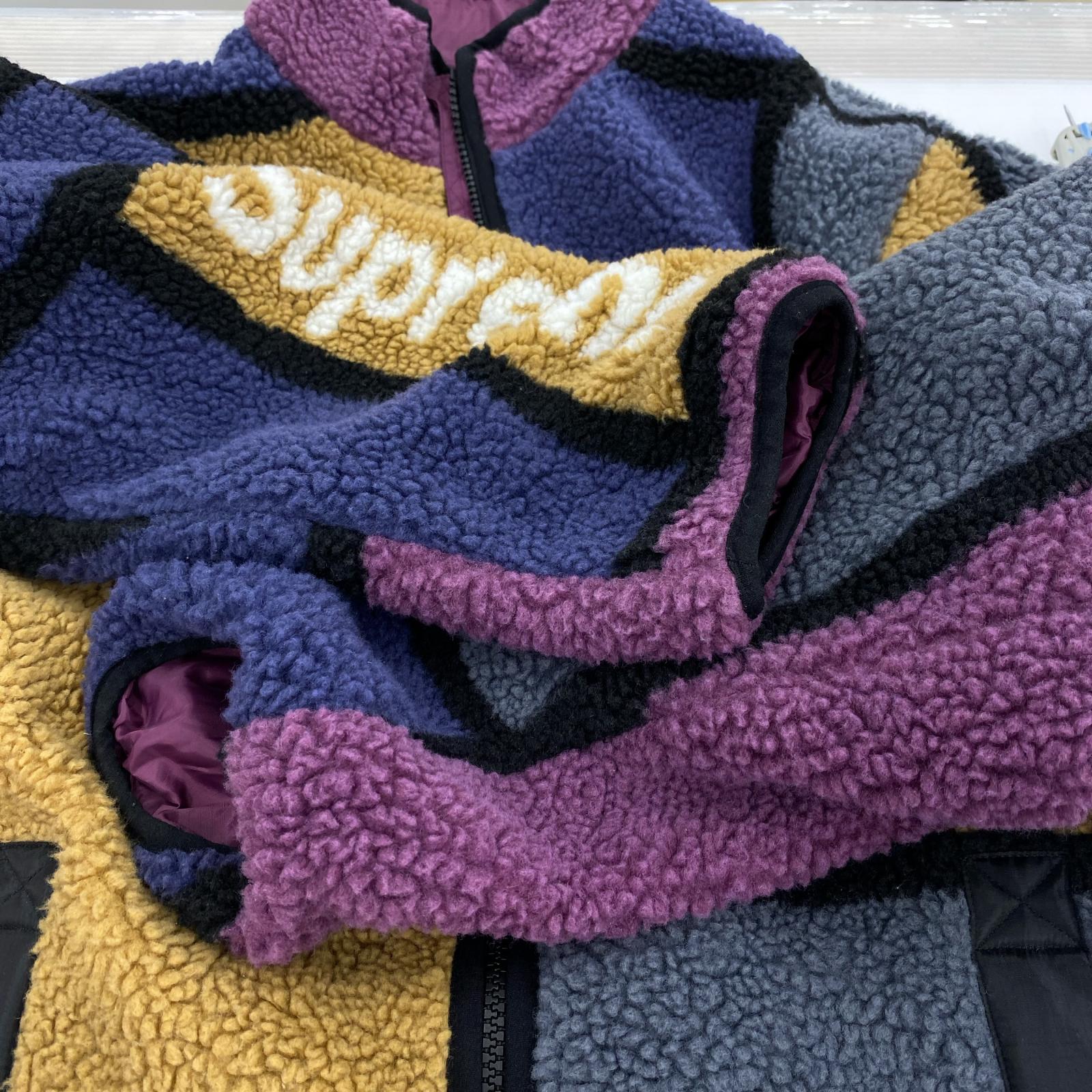 ジャケット REVERSIBLE COLORBLOCKED FLEECE (M) M