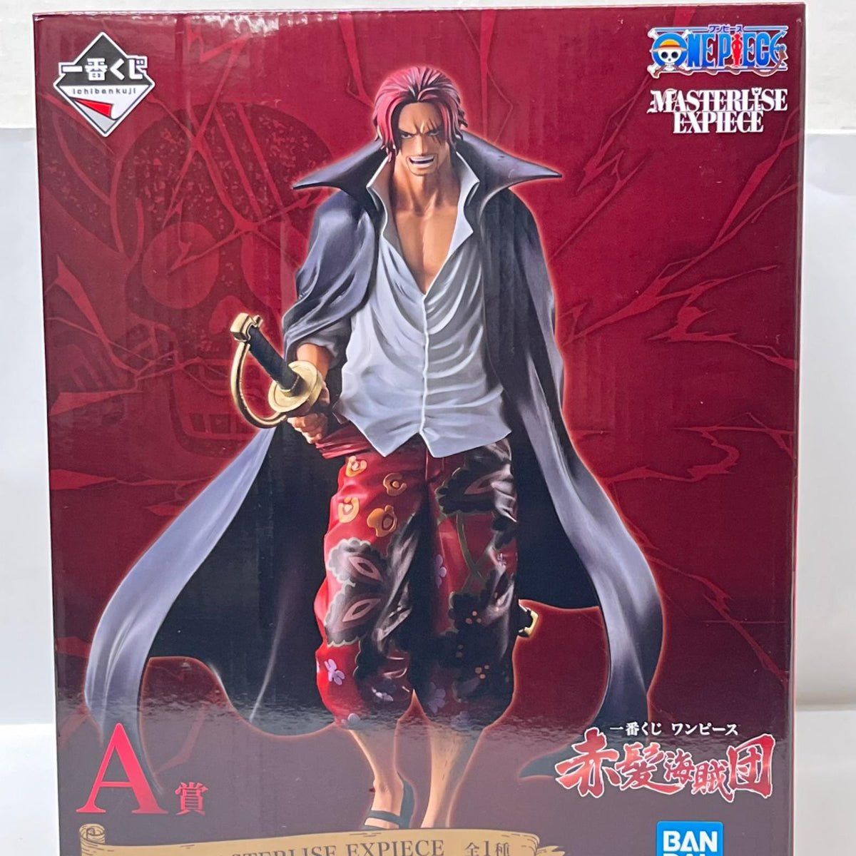 赤髪海賊団 A賞 シャンクス ワンピース/ONE PIECE バンダイスピリッツ フィギュア/グッズ