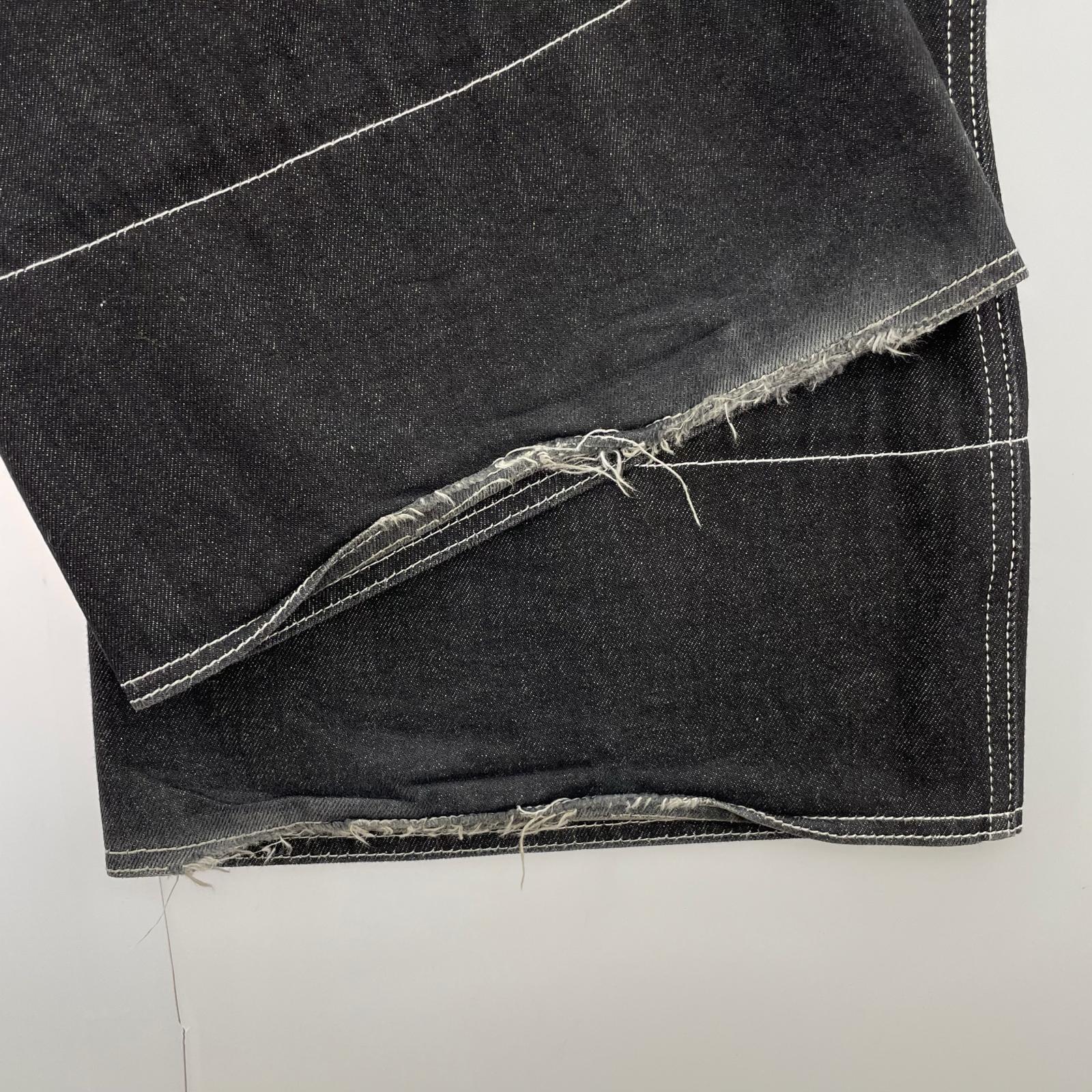 デニムパンツ 23AWPNB09 S ブラック