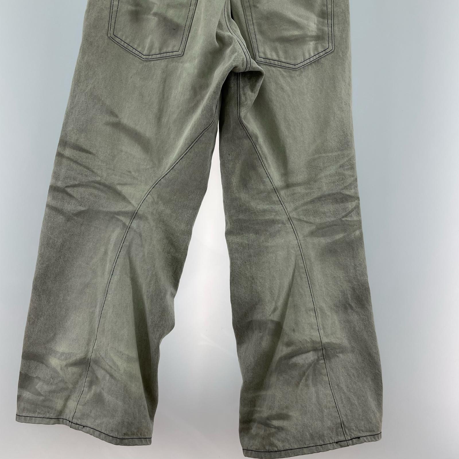 デニムパンツ NF261P15C LIGHT FADED GREY (1) ブラック
