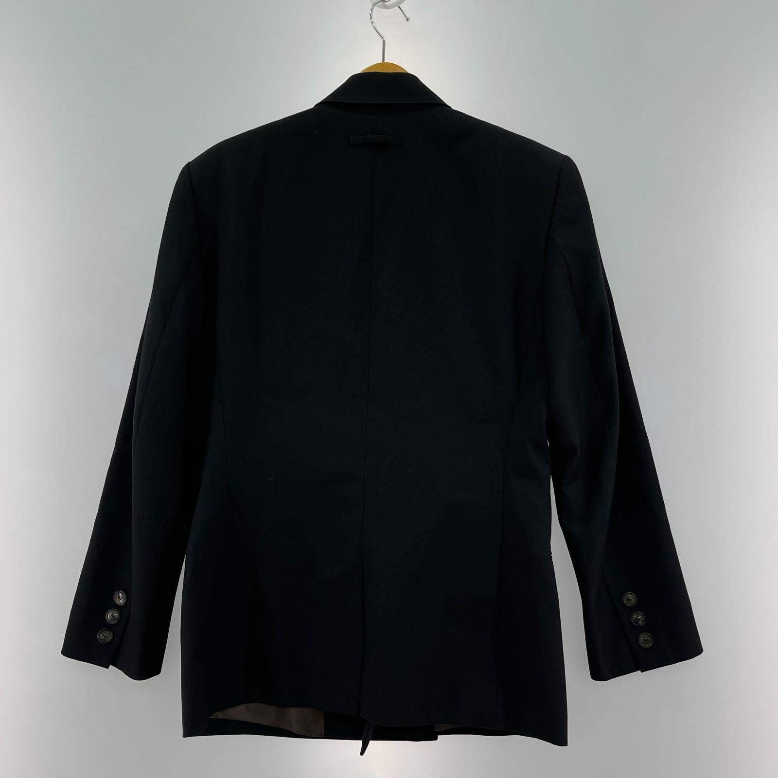テーラードジャケット JEAN-PAUL GAULTIER ARCHIVE ダブルブレストテーラードジャケット 黒 (48) 48 ブラック
