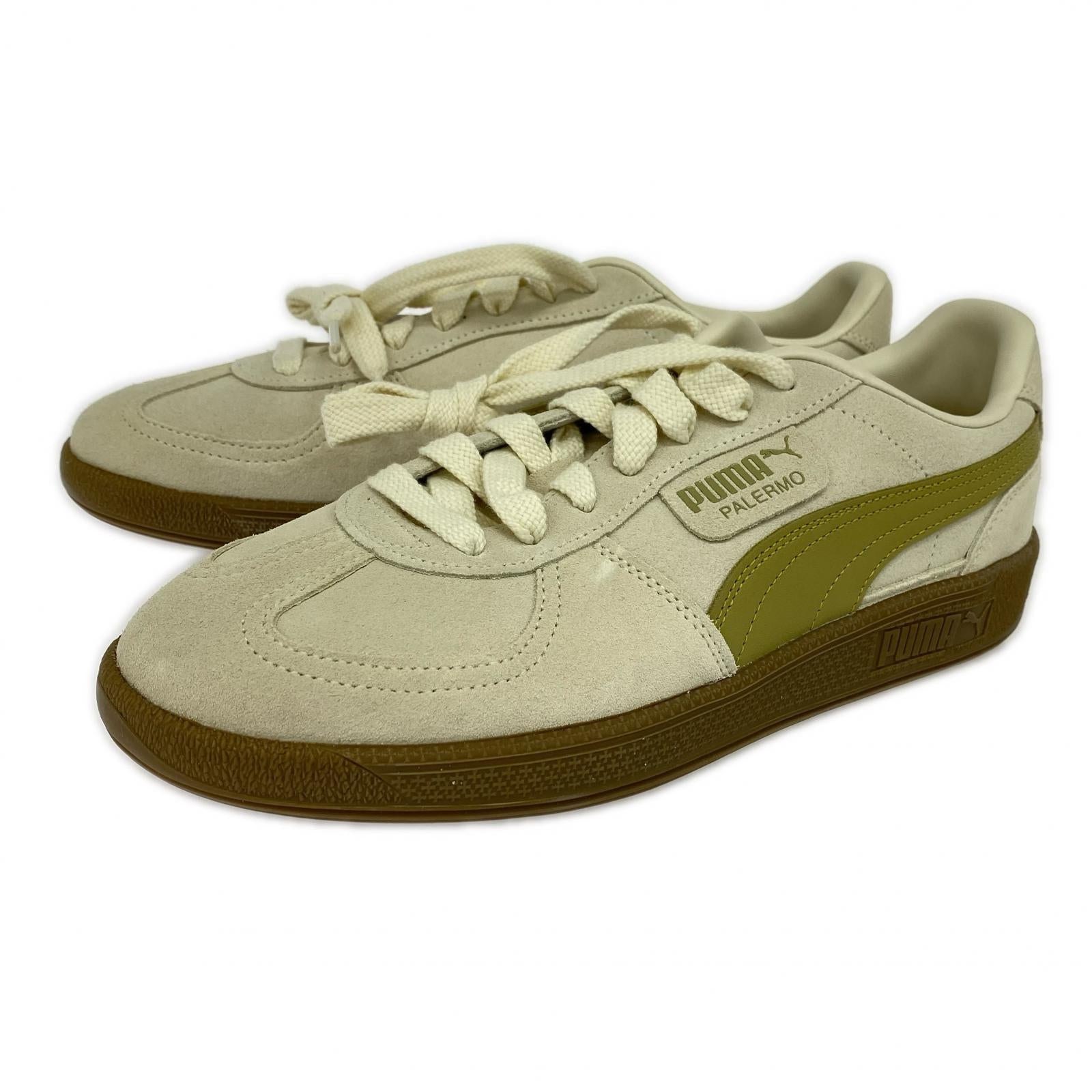 スニーカー PUMA PALERMO Alpine Snow-Gum（28） 28cm (US10 UK9 1/2 EU46) ベージュ