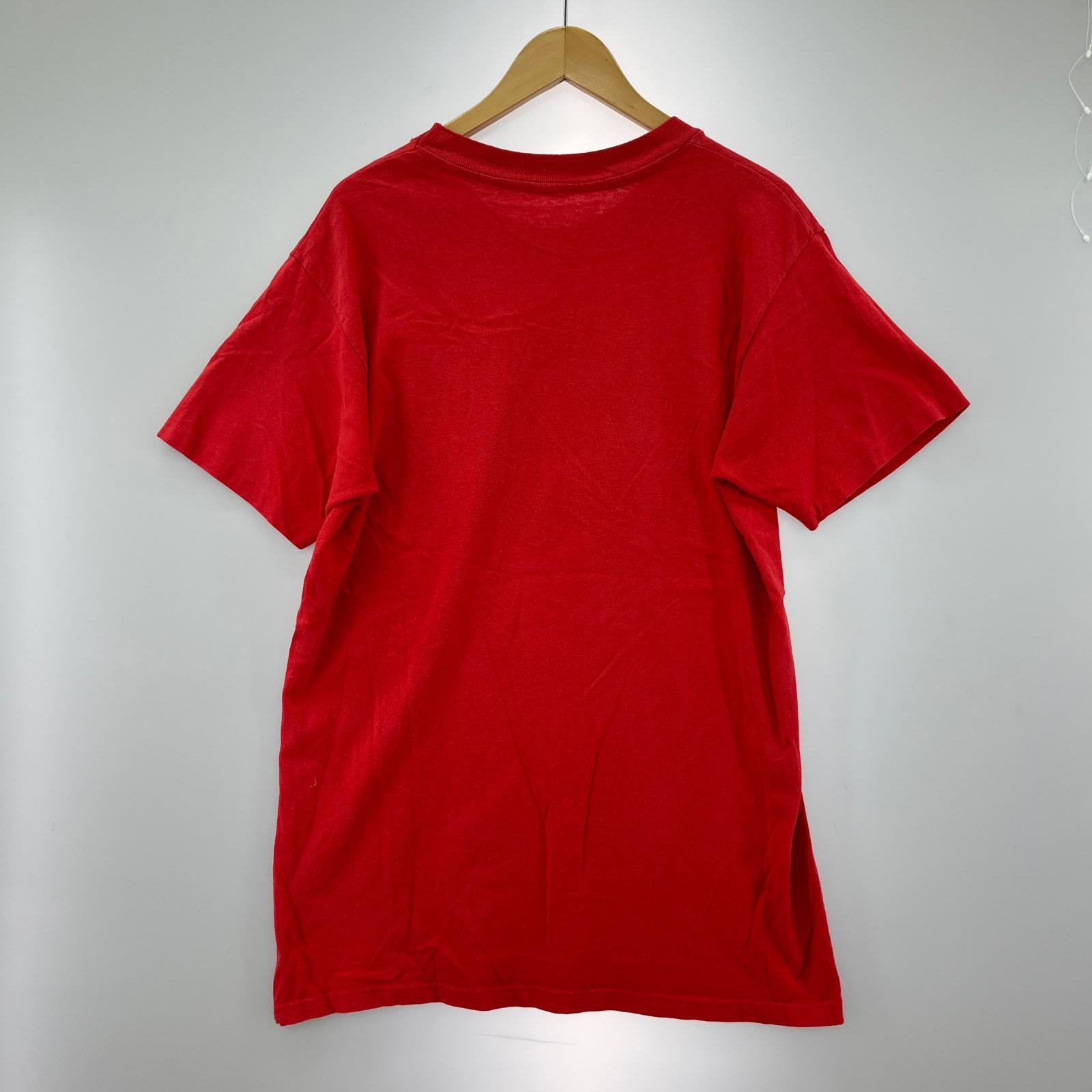 半袖Ｔシャツ USA製 BOSTON UNIVERSITY 赤(L) L レッド