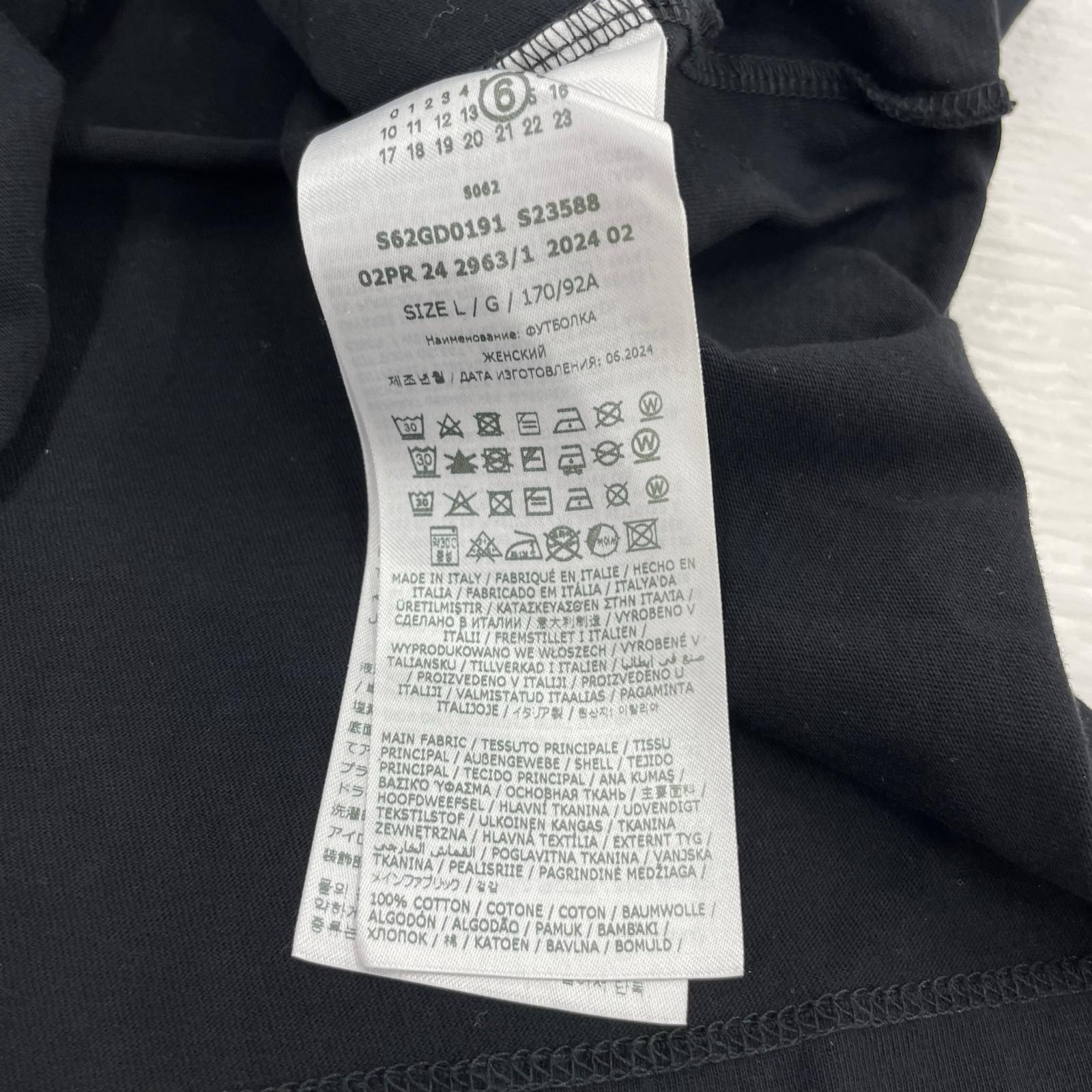 半袖Ｔシャツ 24AW NOT WHAT IT IS Tシャツ L ブラック
