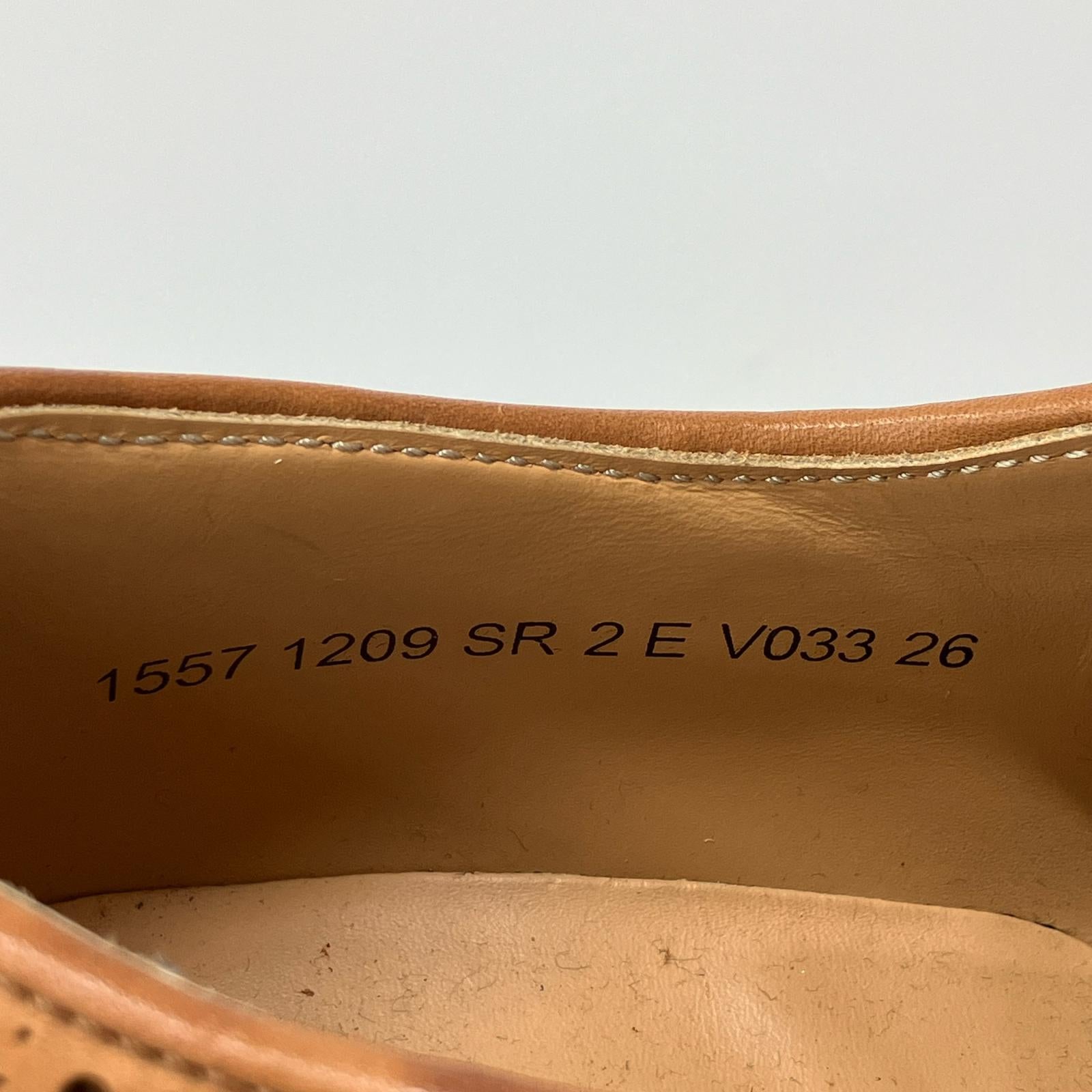 シューズ REGAL worth collection パンチングシューズBR 26.0 ブラウン