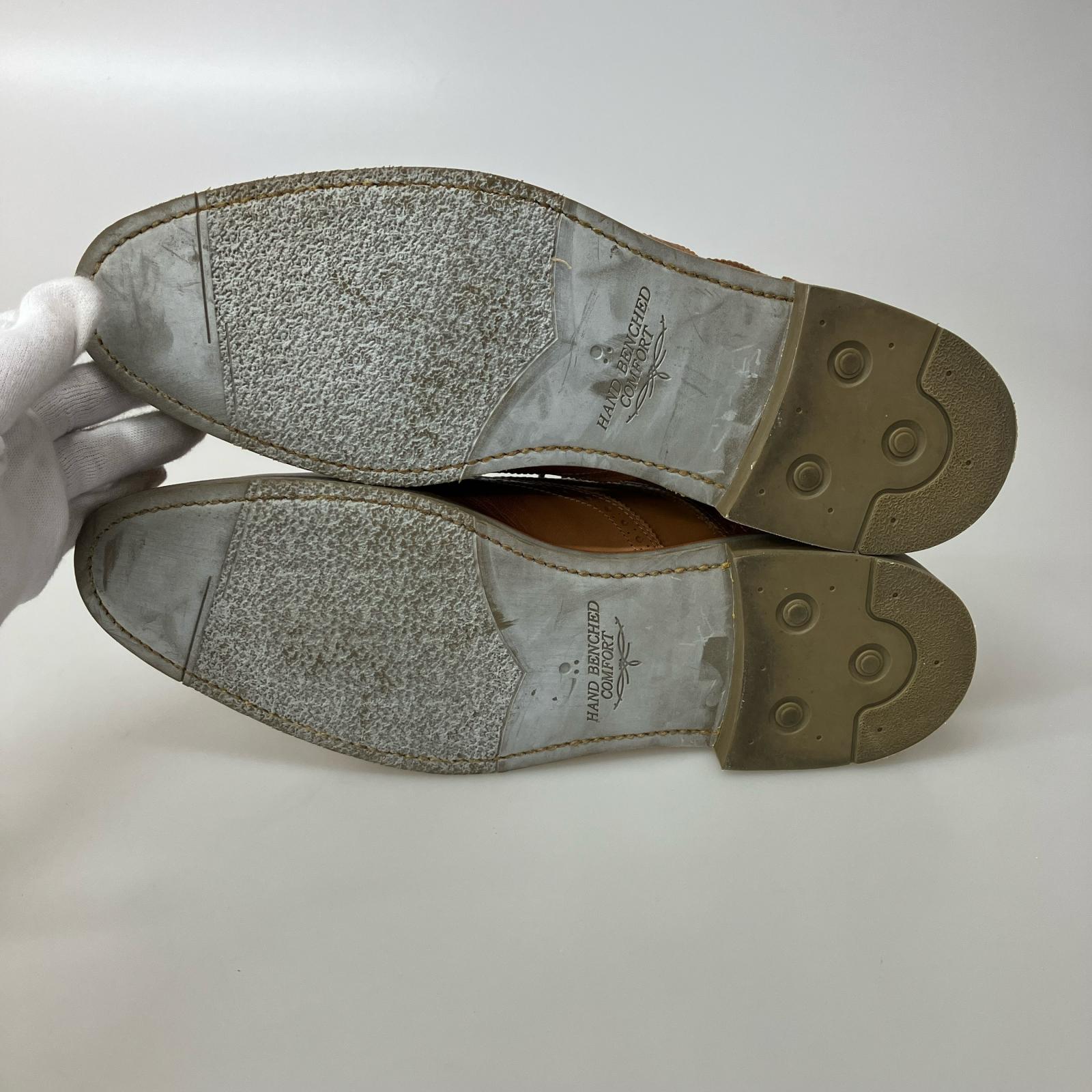 シューズ REGAL worth collection パンチングシューズBR 26.0 ブラウン