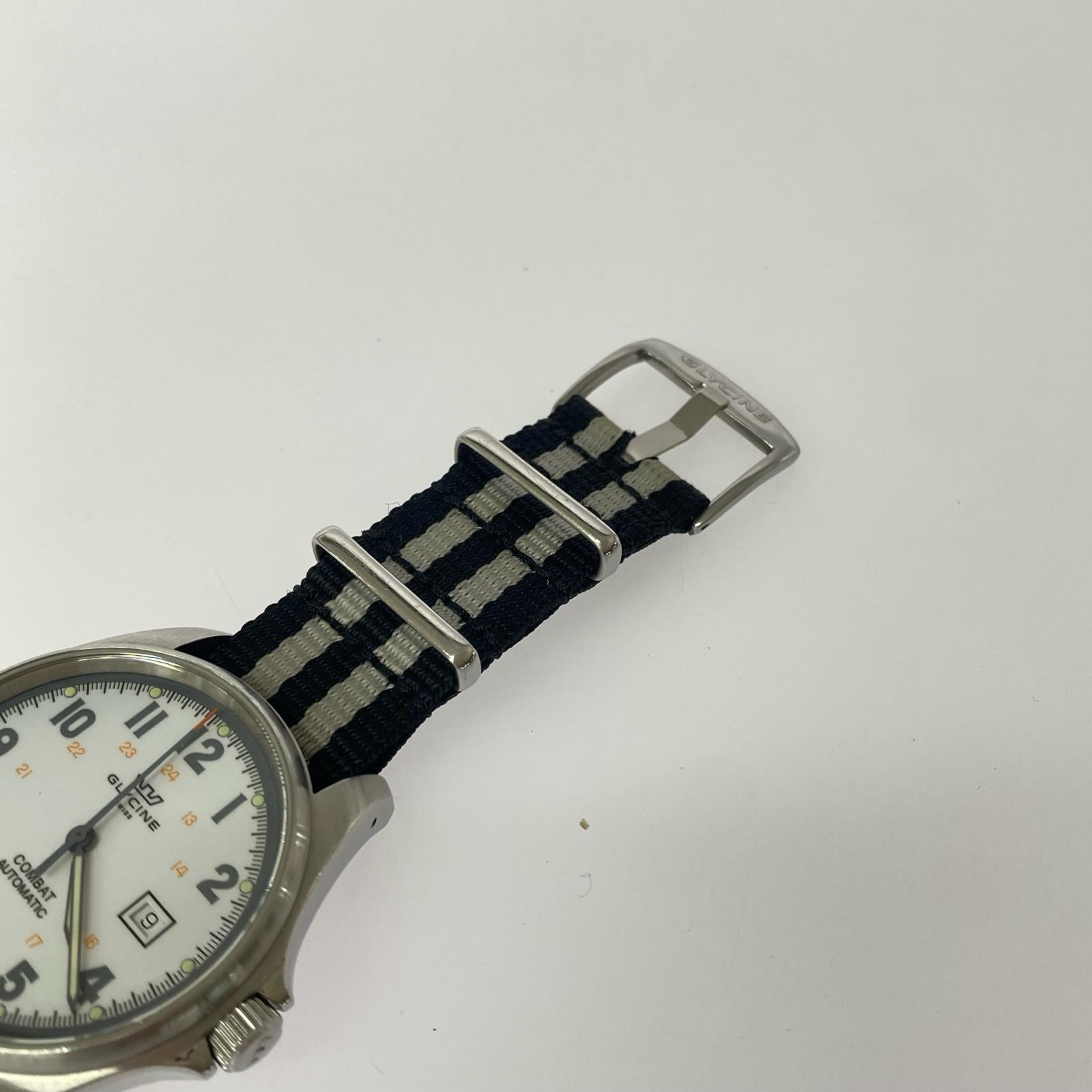 腕時計 GLYCINE COMBAT 6 VINTAGE 時計 ホワイト