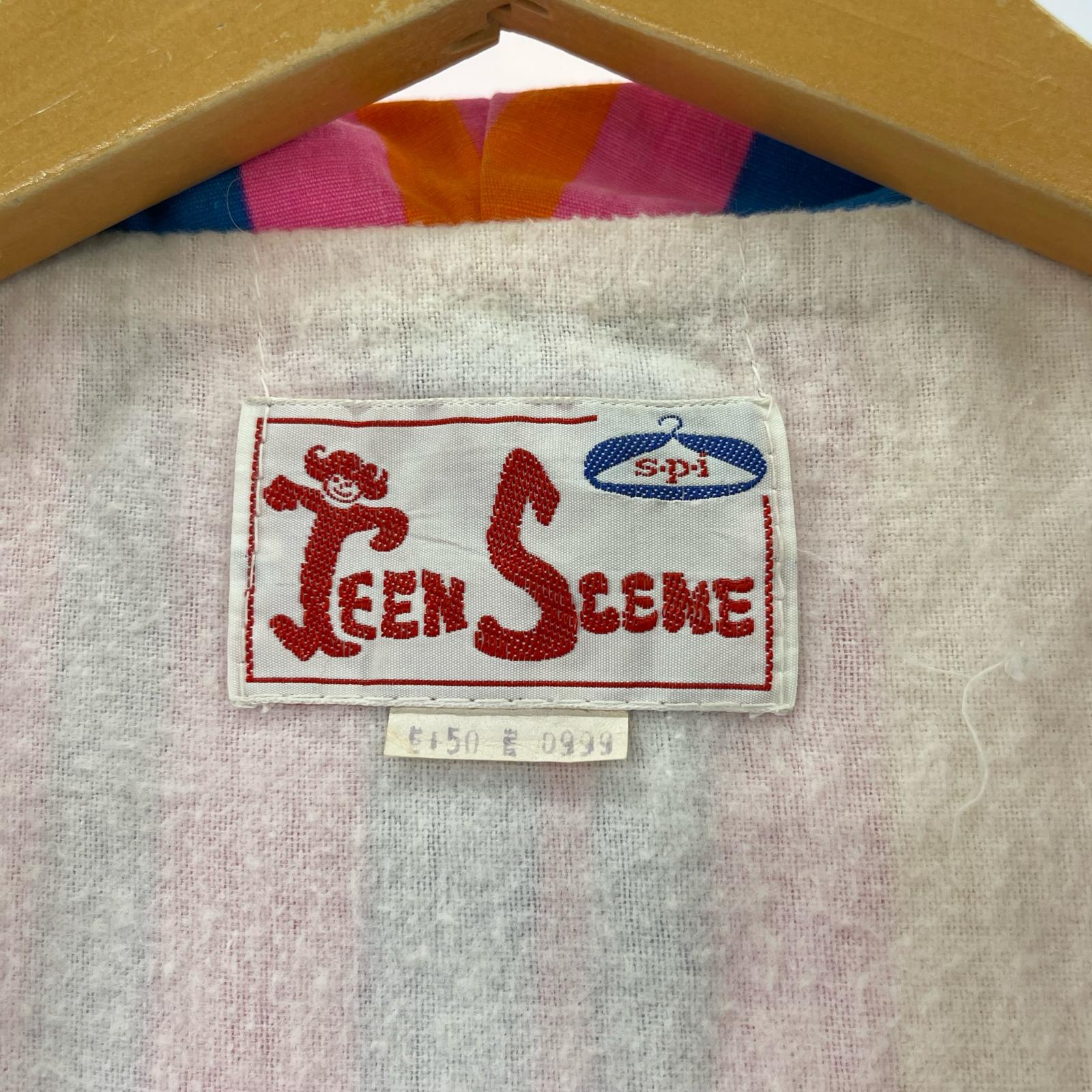 ジャケット 60s頃 TEEN SCENE マルチカラーストライプジャケット