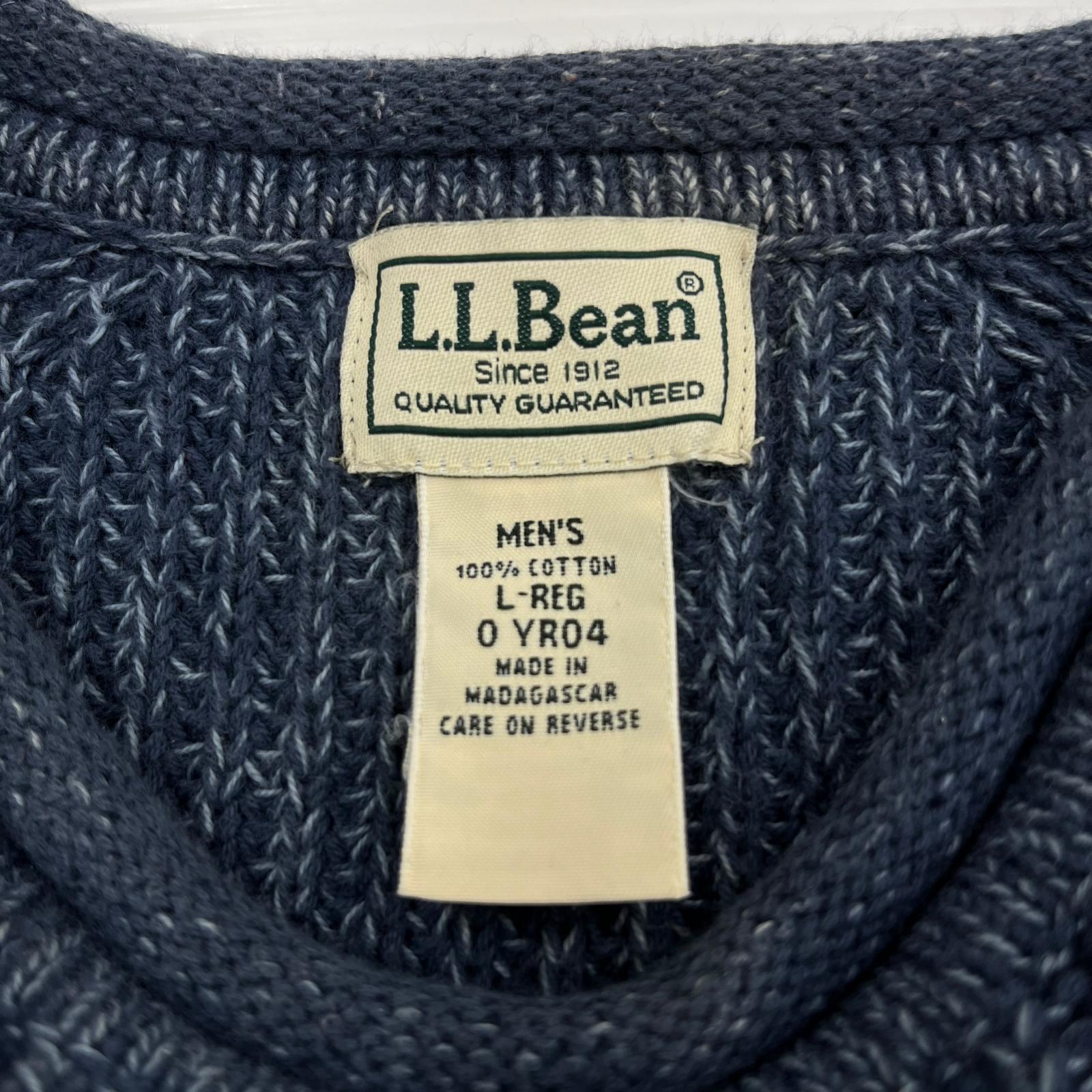 ニット ロールネックニット (L-REG) インディゴ ネイビー L