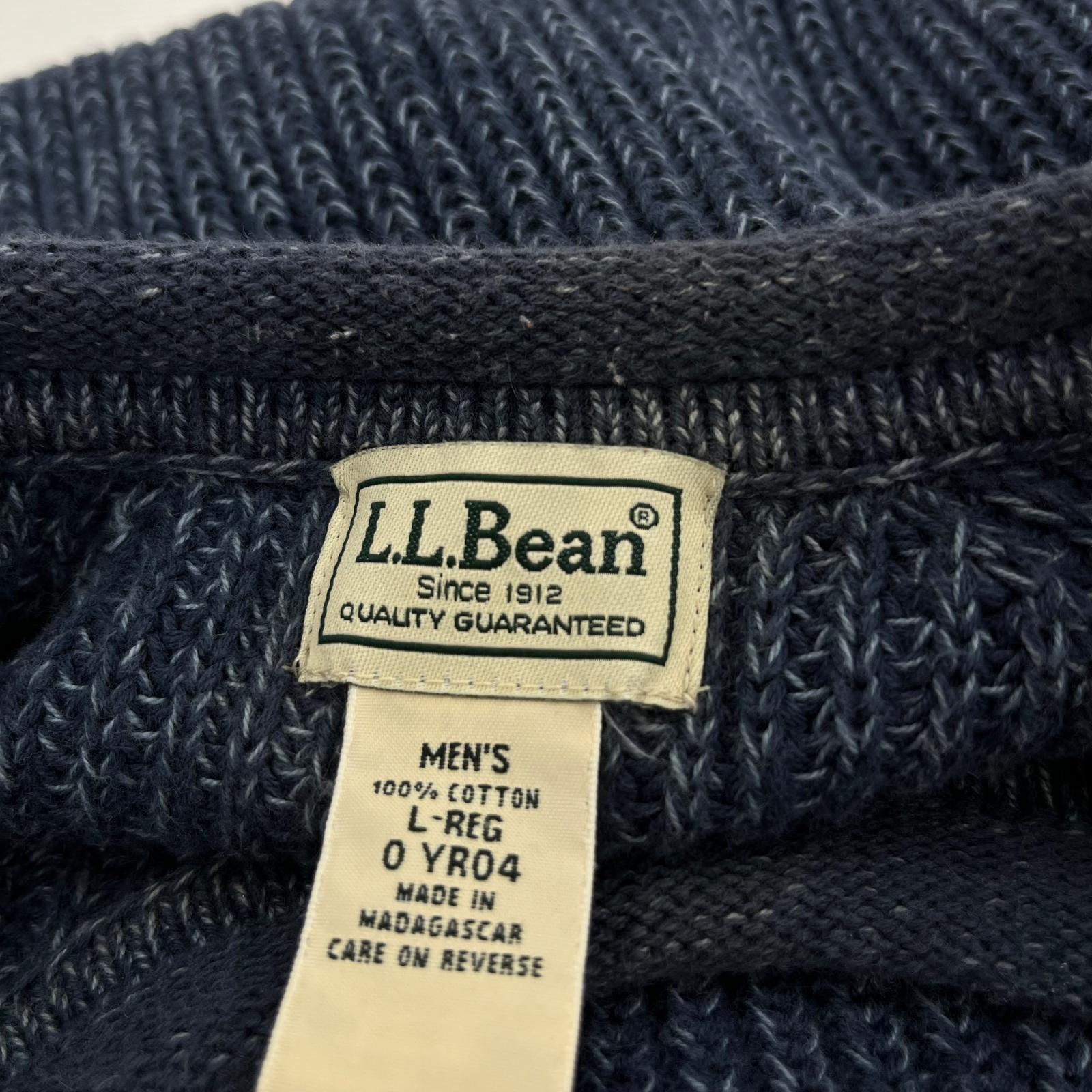 ニット ロールネックニット (L-REG) インディゴ ネイビー L