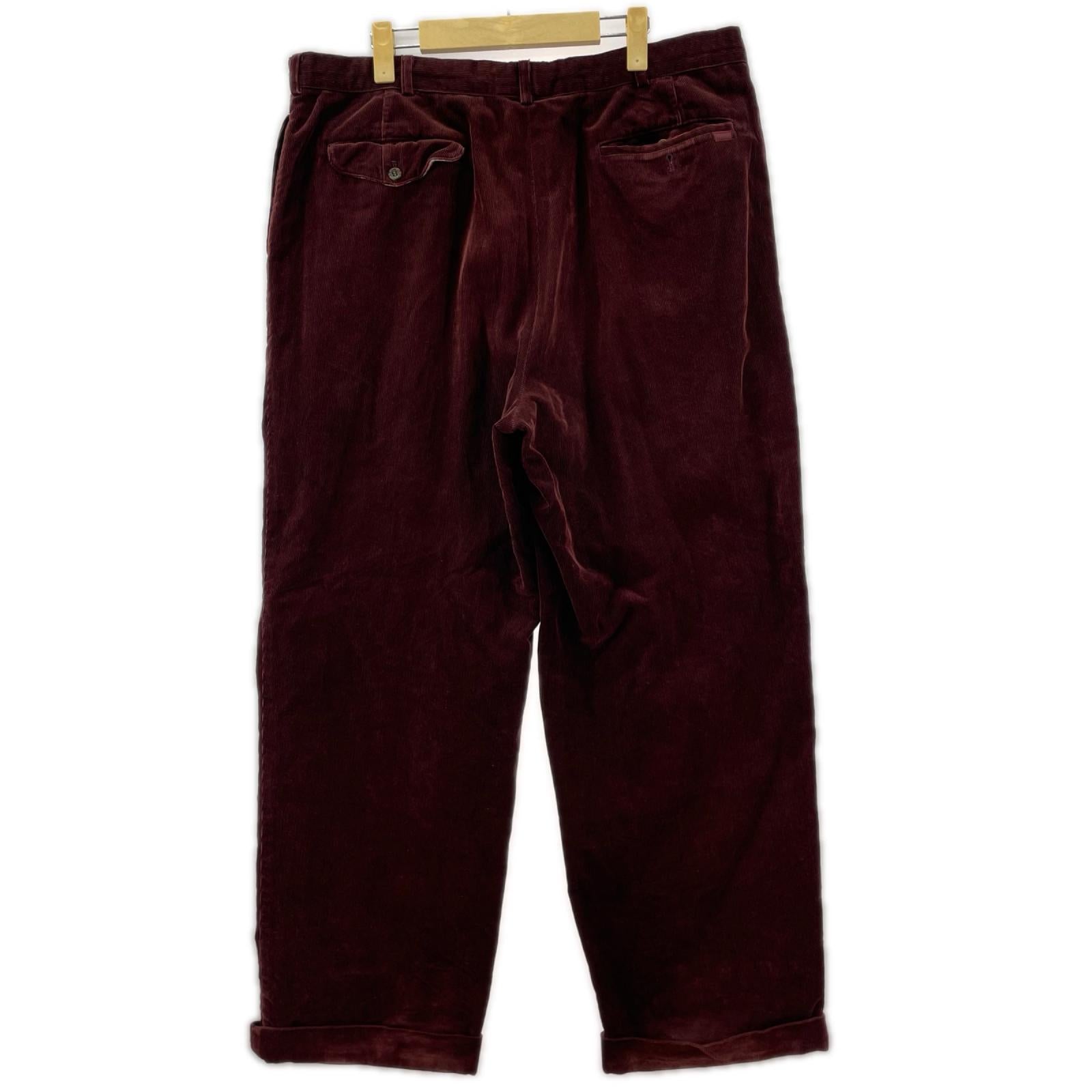 パンツ PAPAS ｺｰﾃﾞｭﾛｲﾊﾟﾝﾂ 赤 レッド