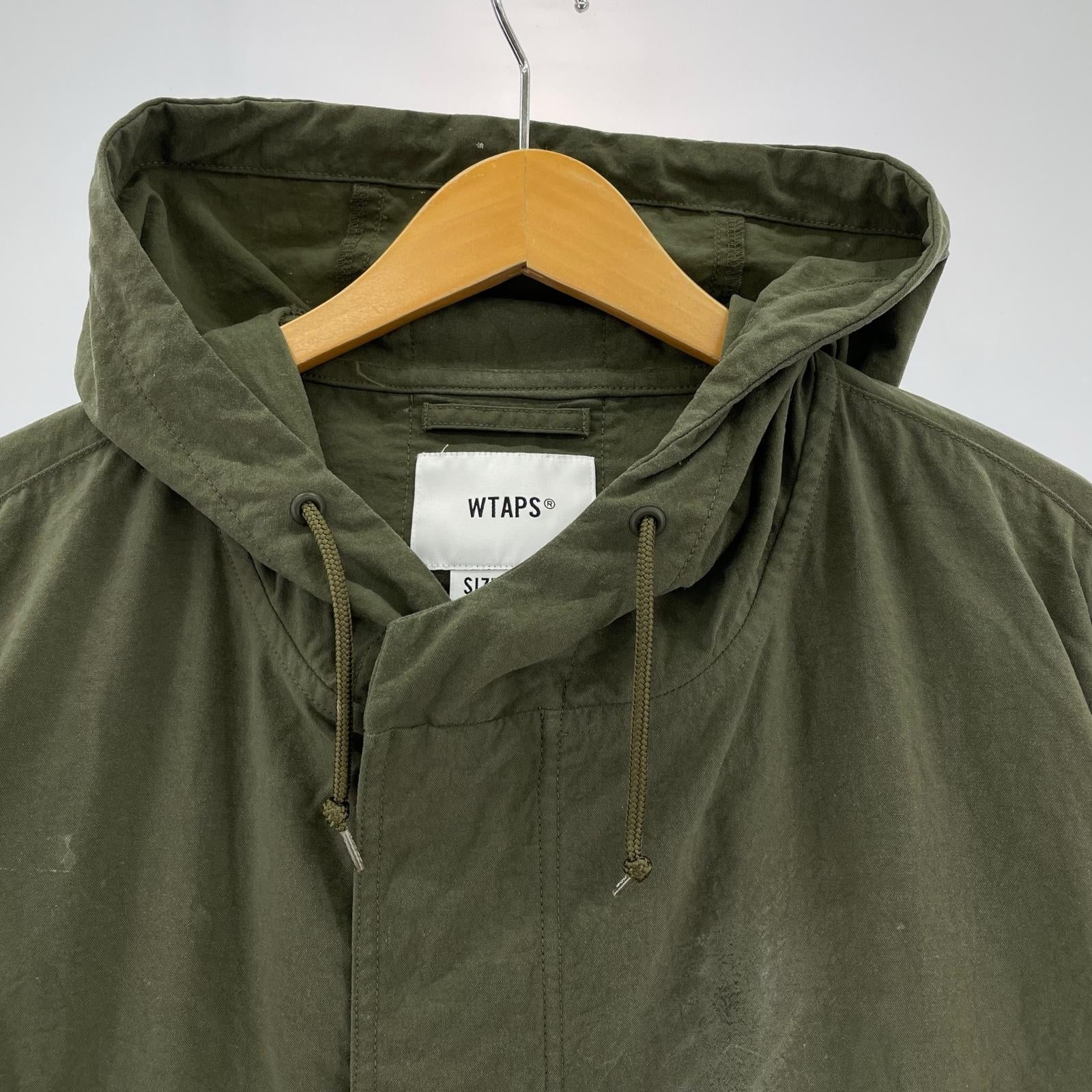 ジャケット 191WVDT-JKM02 NYLON PULLOVER カーキ