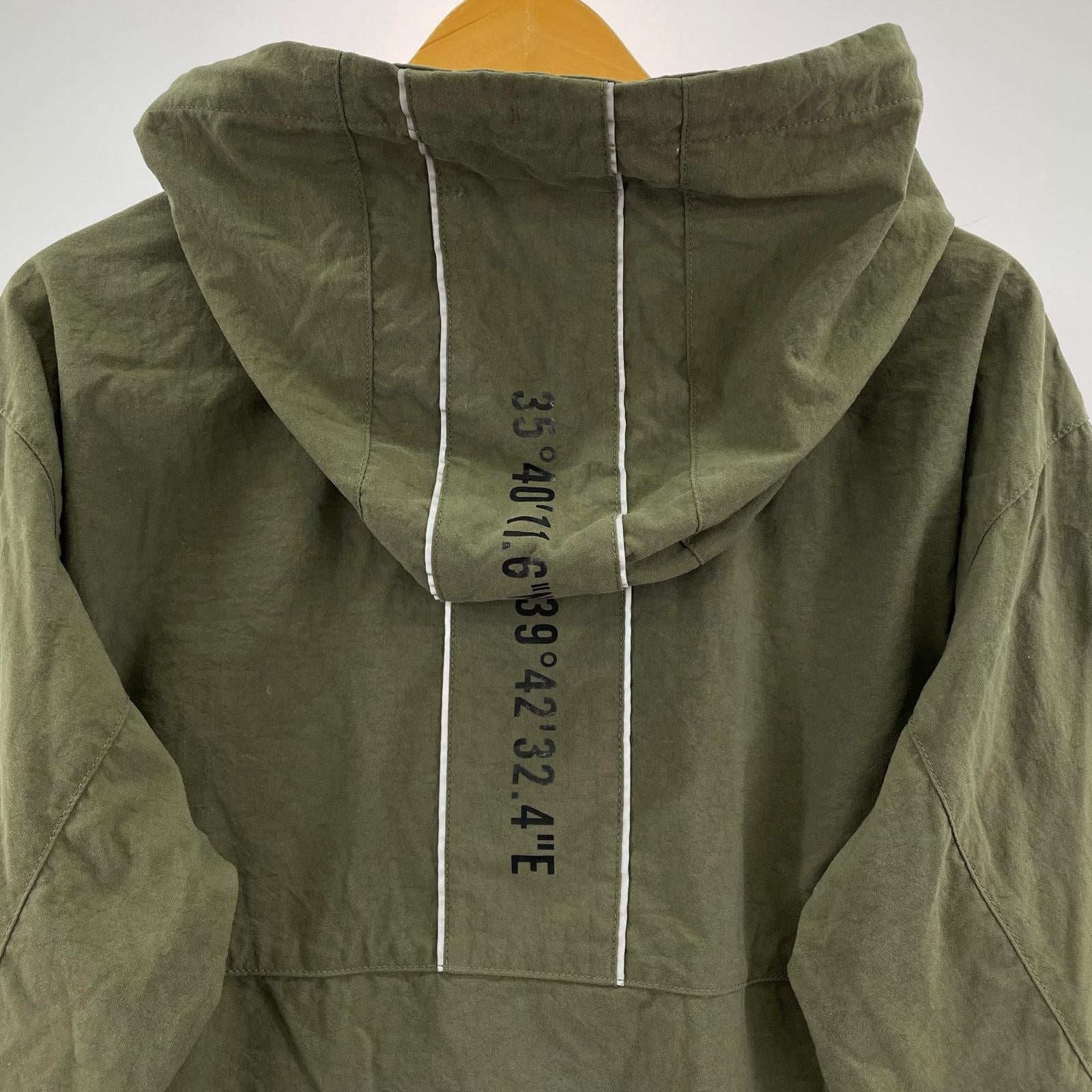 ジャケット 191WVDT-JKM02 NYLON PULLOVER カーキ