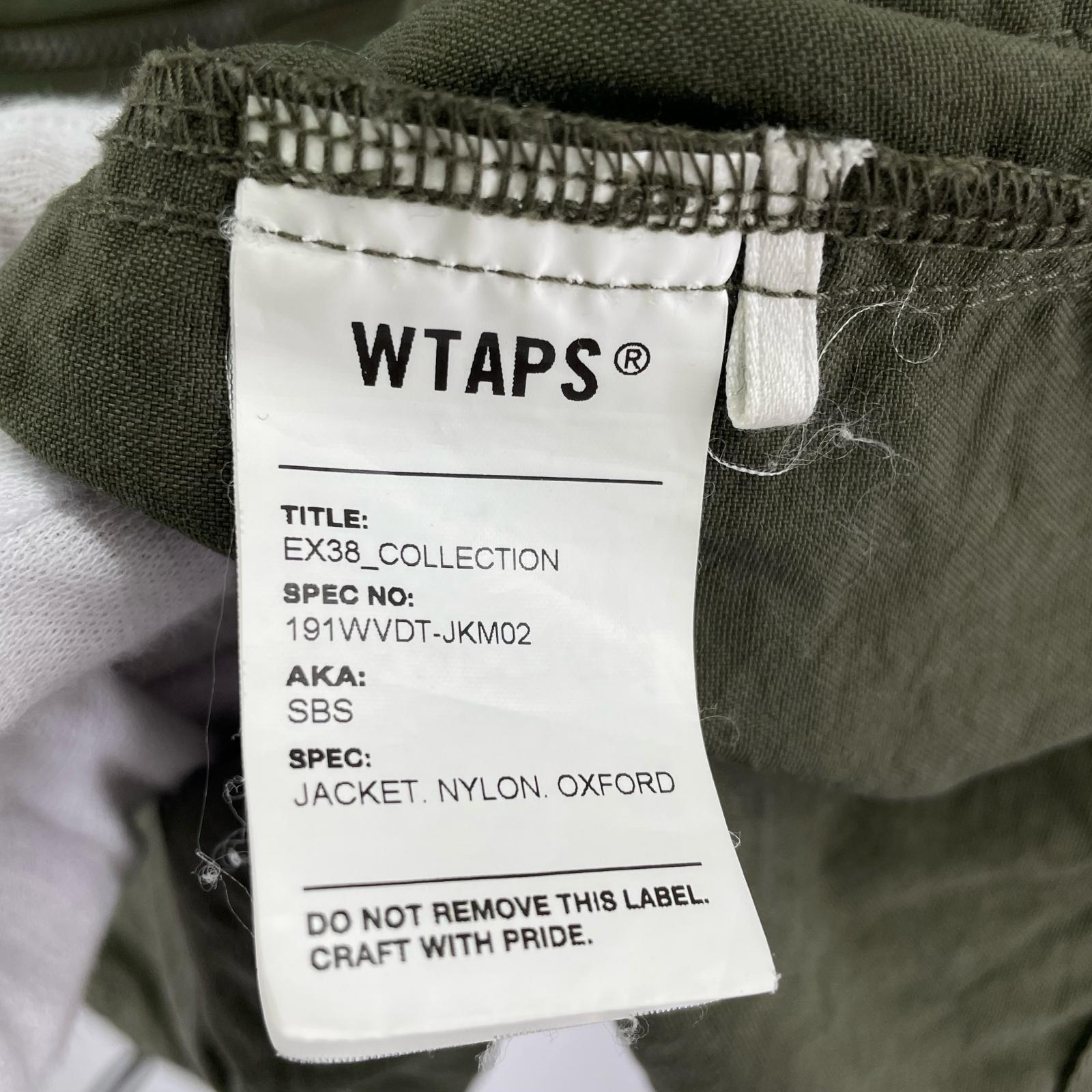 ジャケット 191WVDT-JKM02 NYLON PULLOVER カーキ