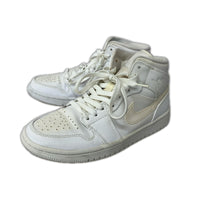 スニーカー NIKE AIR JORDAN 1 MID 554724-126 25.5cm ホワイト 25.5cm (US7 1/2 UK7 EU41) ホワイト