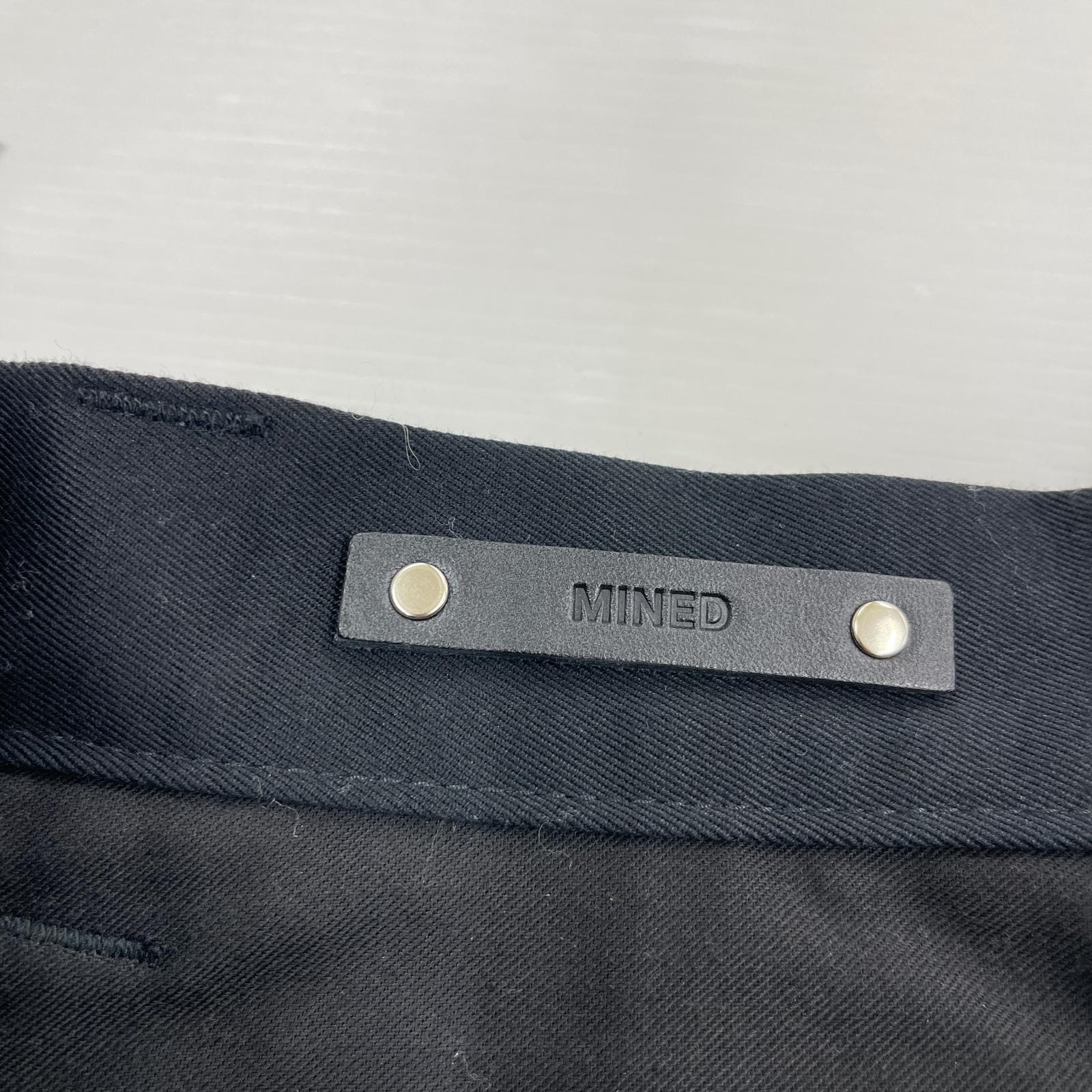パンツ MINEDENIM パンツ ブラック