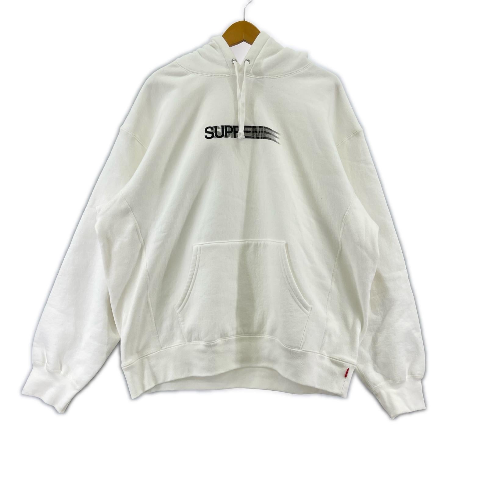 パーカー Motion Logo Hooded L ホワイト
