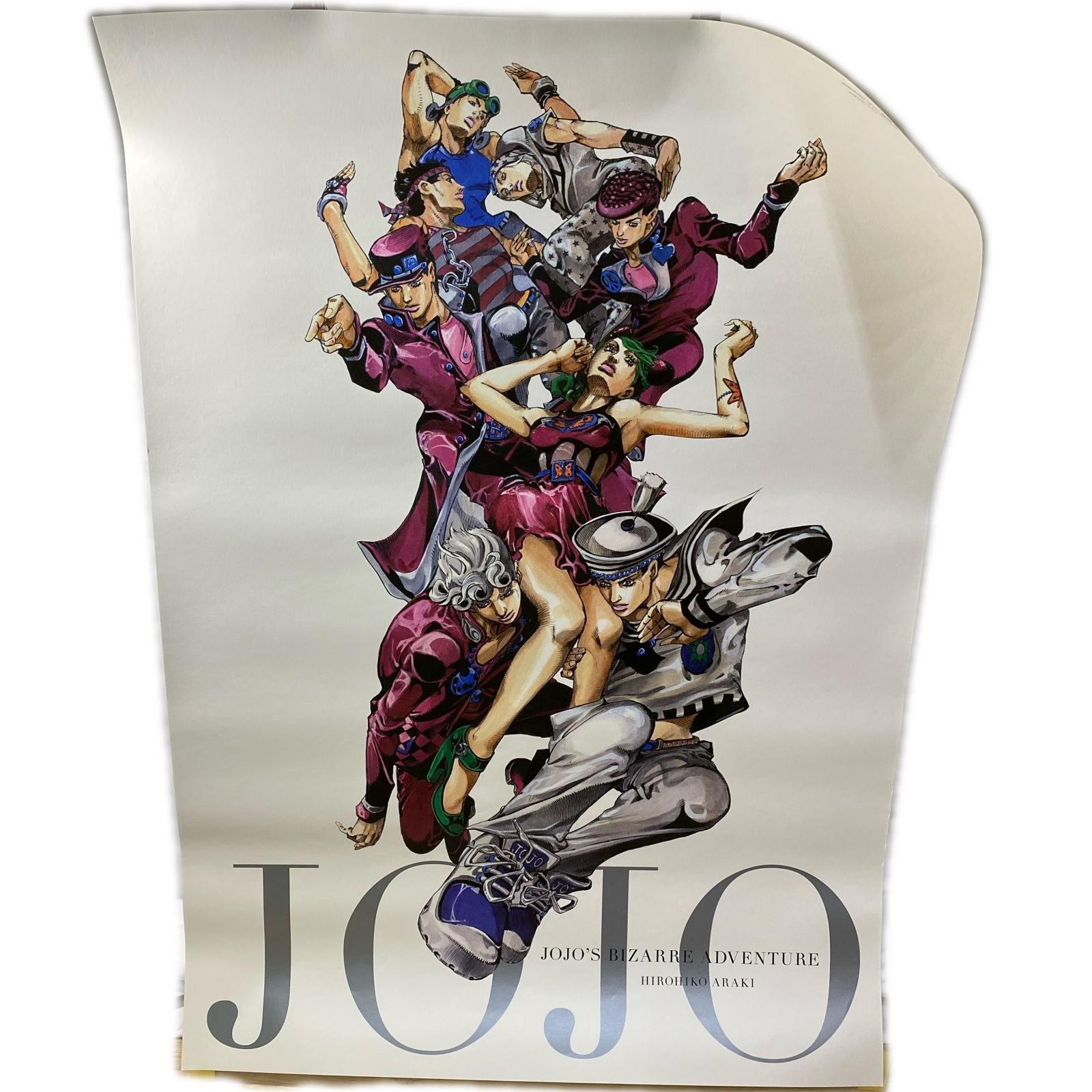 B2ポスター ジョジョ展 オールスター A ジョジョの奇妙な冒険 フィギュア/グッズ