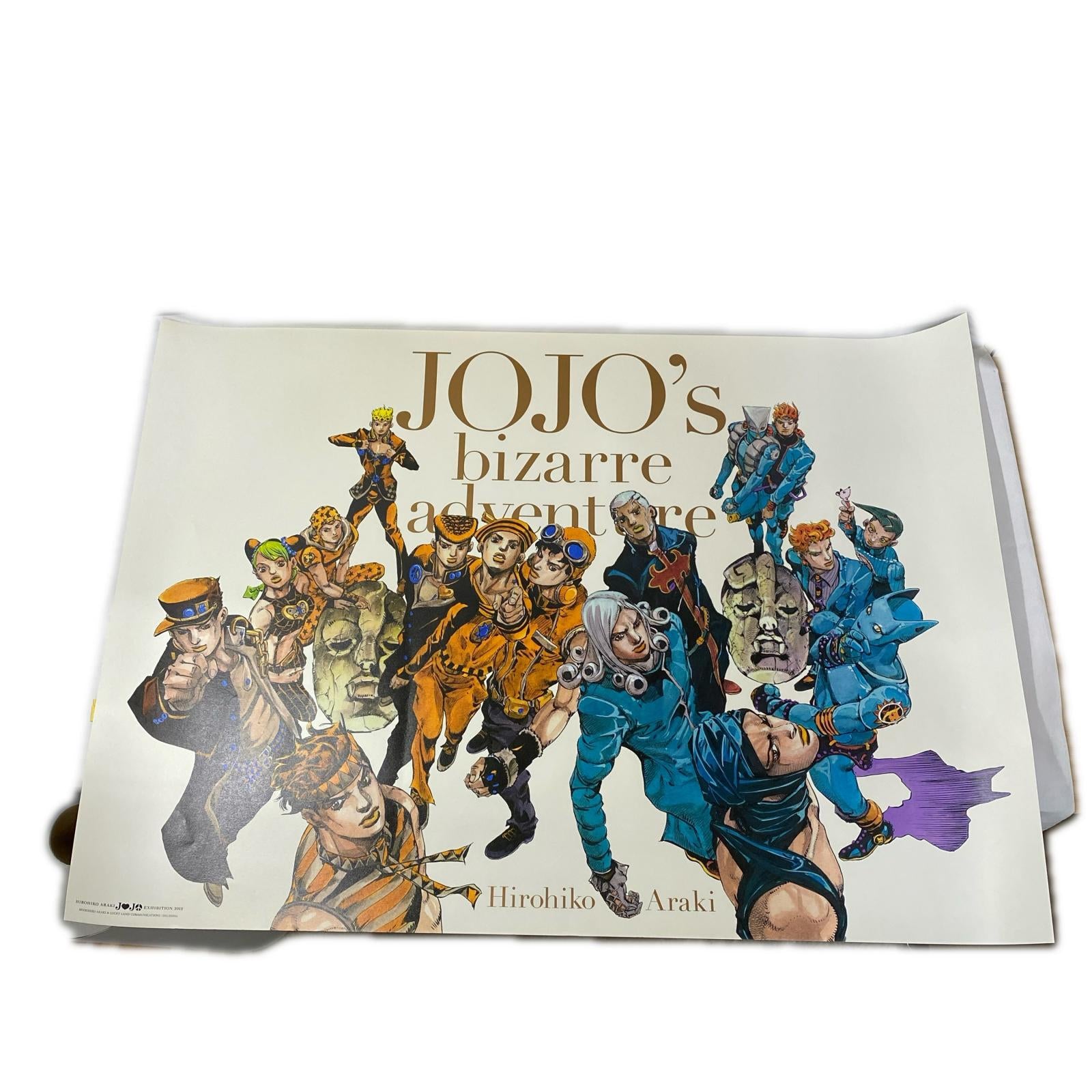 ジョジョ展 B2ポスター オールスター B ジョジョの奇妙な冒険 フィギュア/グッズ