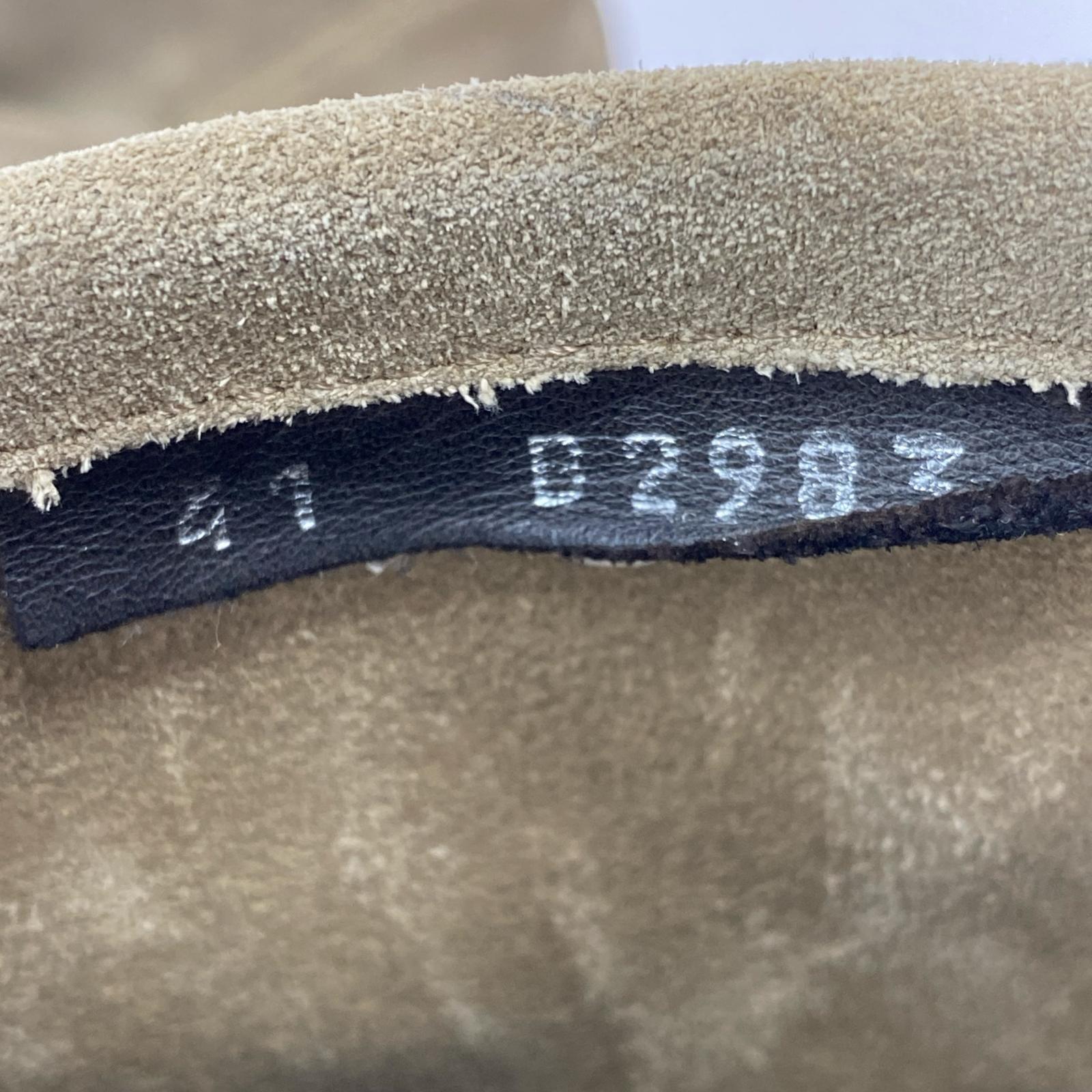ブーツ B2983 ショートエンジニアブーツ スエード ベージュ 26cm 41 ブラウン