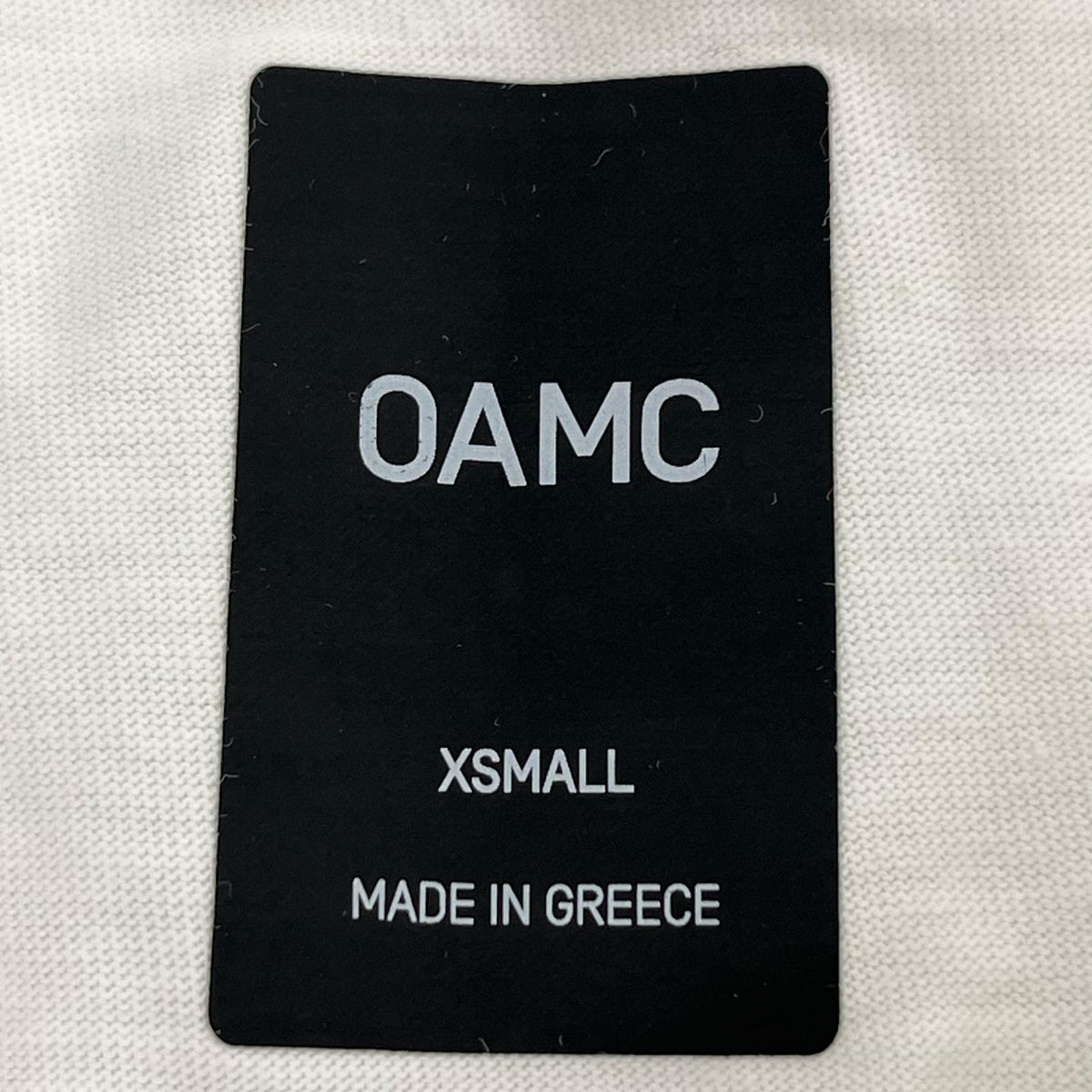 その他トップス OAMC　Tシャツ　ホワイト　XS　汚れ有 ホワイト