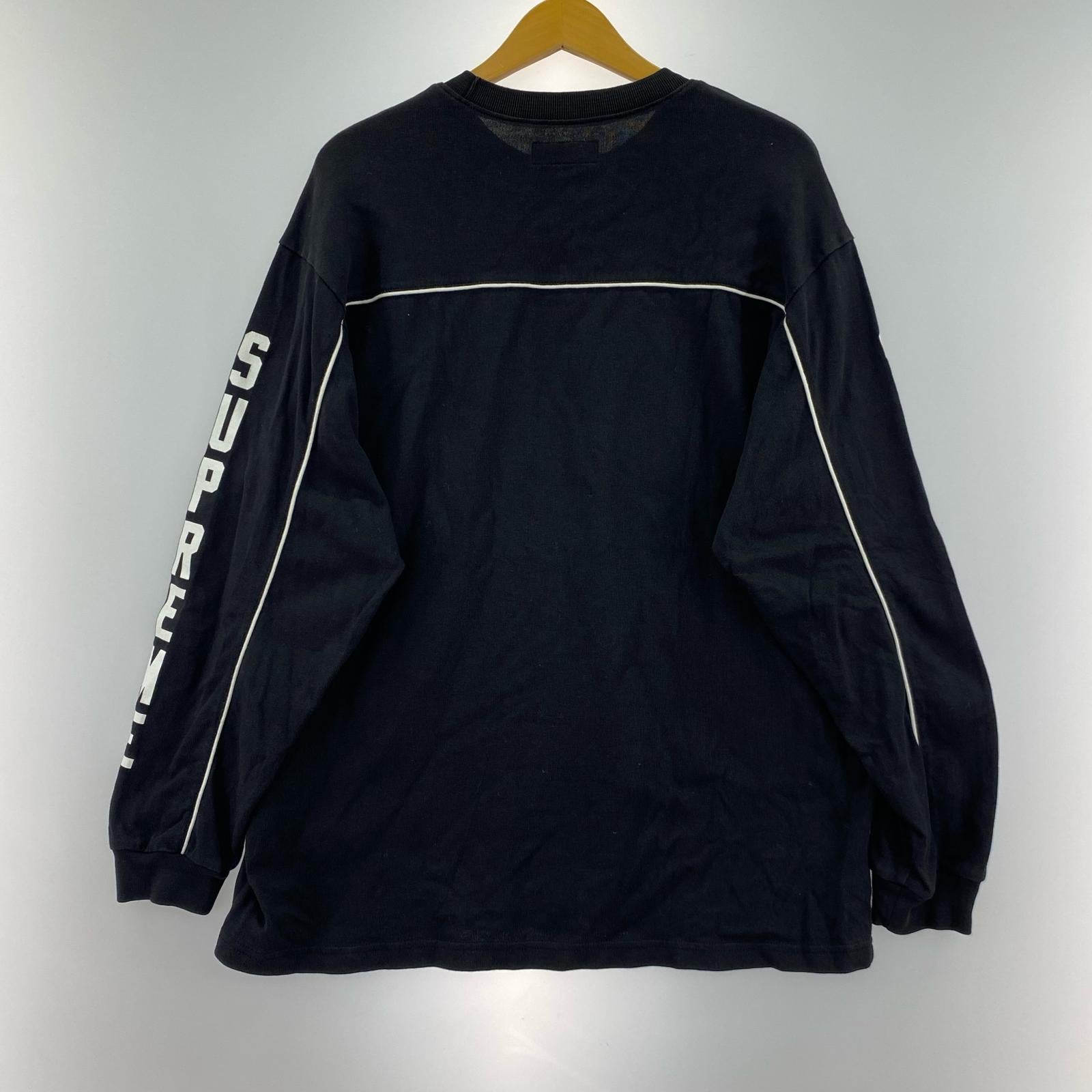 長袖Ｔシャツ Paneled Piping L/S TOP（M) M ブラック