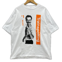 半袖Ｔシャツ BEHIND THE SCENE/Trainspotting/公開30周年を記念 L ホワイト