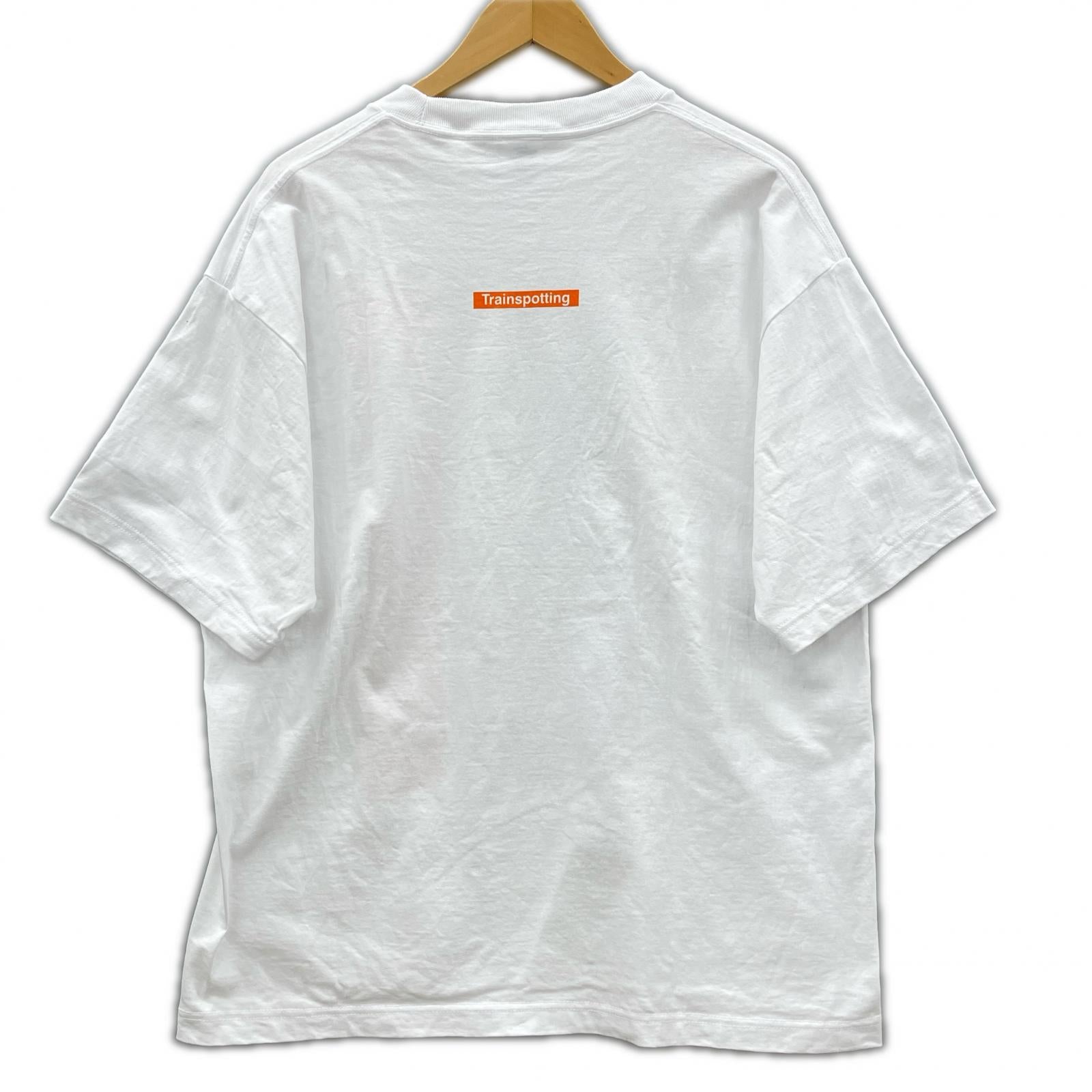 半袖Ｔシャツ BEHIND THE SCENE/Trainspotting/公開30周年を記念 L ホワイト