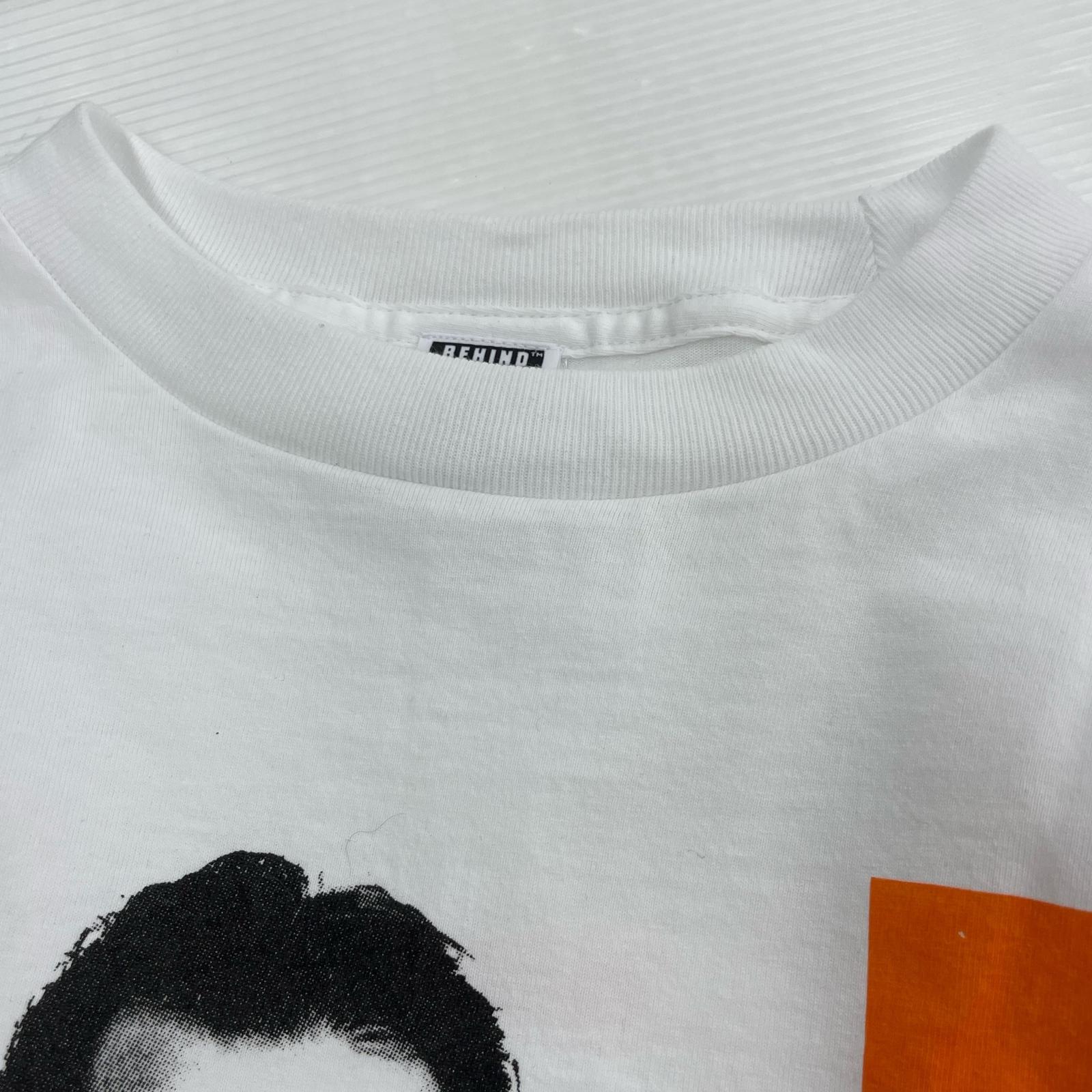 半袖Ｔシャツ BEHIND THE SCENE/Trainspotting/公開30周年を記念 L ホワイト