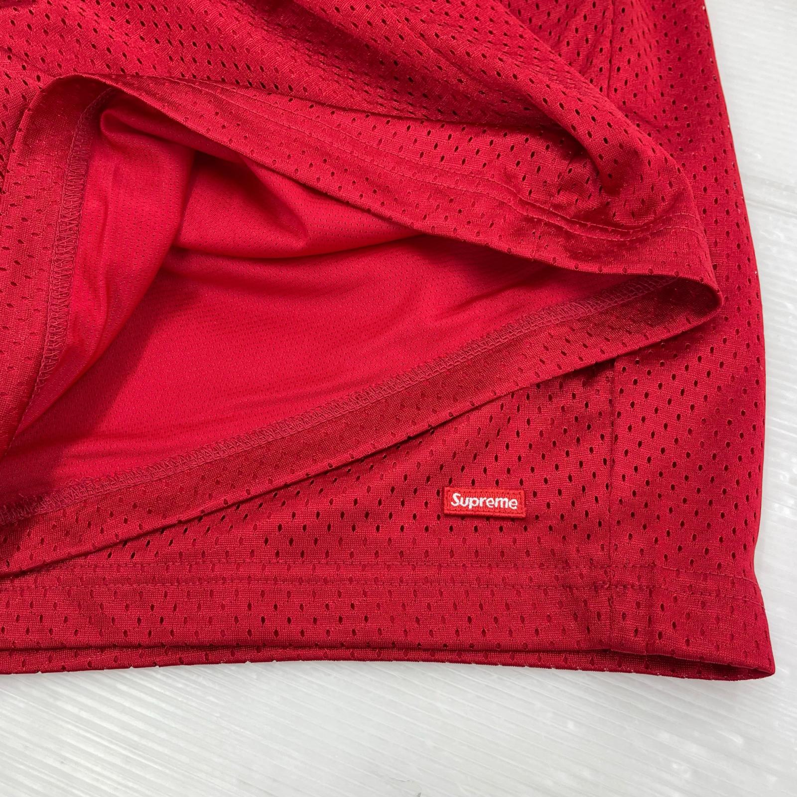 ショートパンツ 26ss/Small Box Baggy Mesh Short/サイズL L レッド