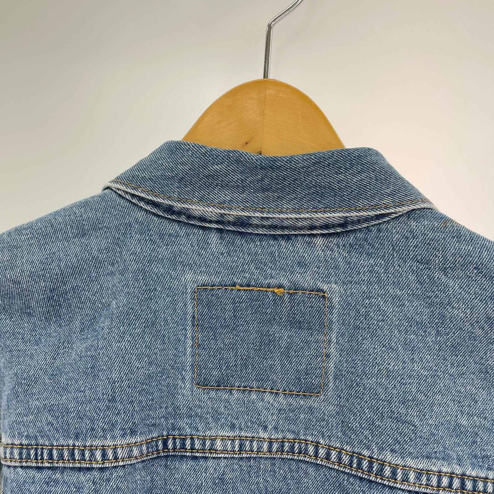 デニムジャケット トラッカージャケット 青 (XL)
