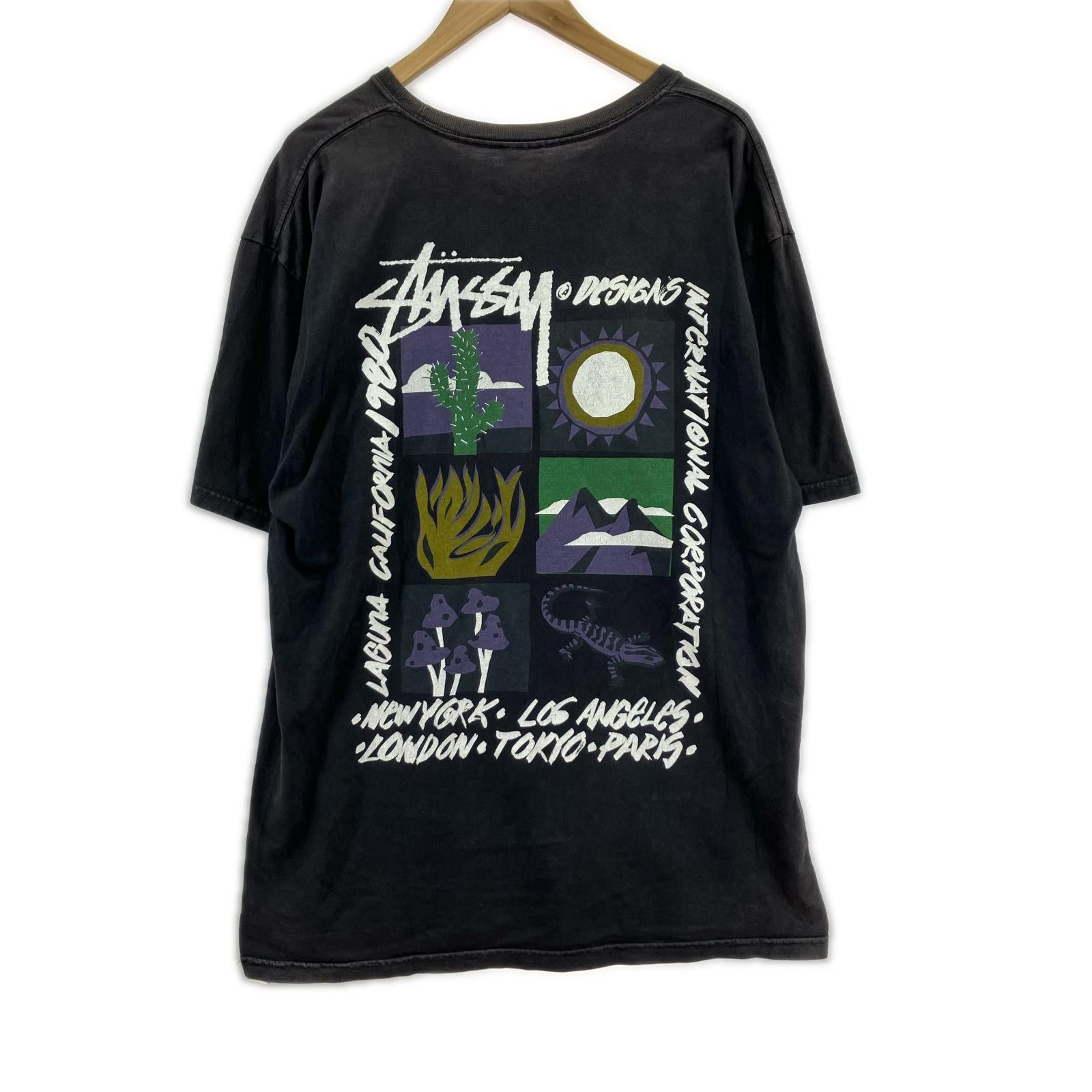 半袖Ｔシャツ 両面プリント L ブラック