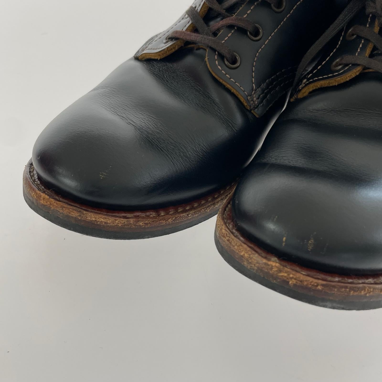 ブーツ BECKMAN BOOTS FLAT BOX 26.5cm (US8 1/2 UK8 EU43) ブラック