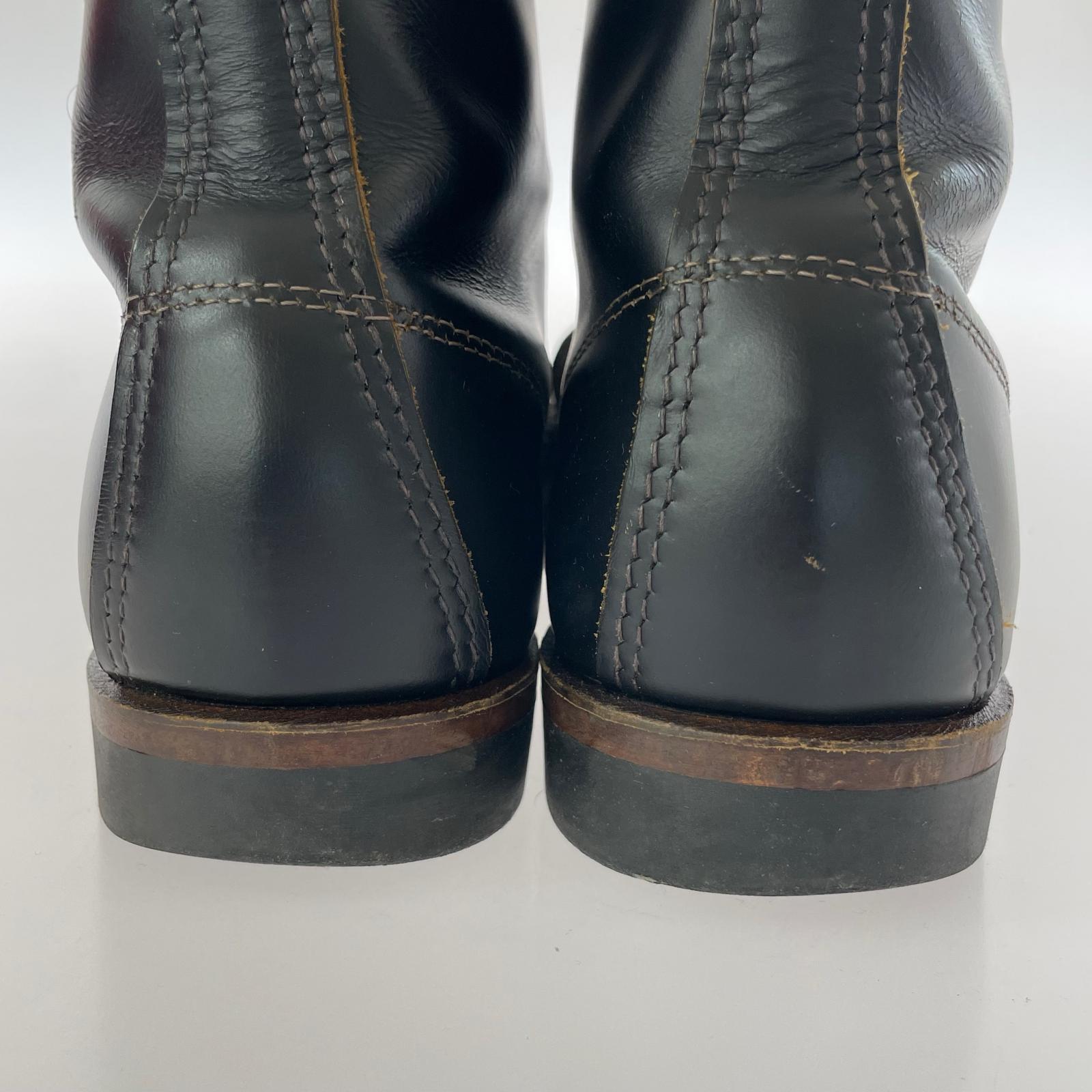 ブーツ BECKMAN BOOTS FLAT BOX 26.5cm (US8 1/2 UK8 EU43) ブラック