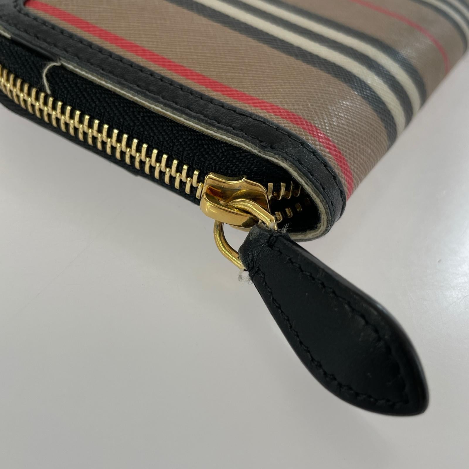 長財布 ラウンドファスナー チェック柄 長財布 マルチカラー