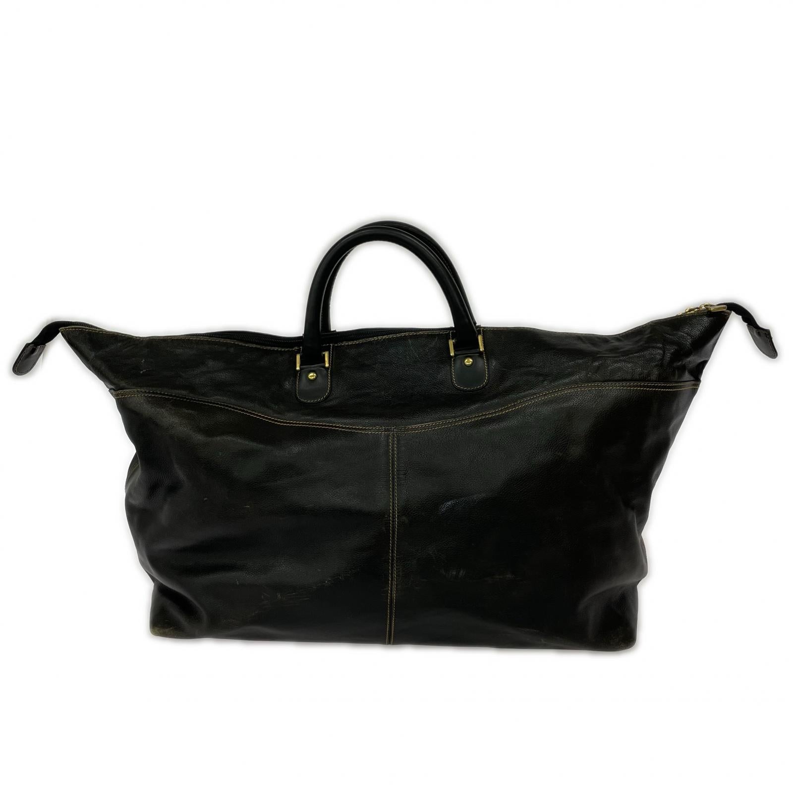 dunhill チェルシーライン レザーボストンバッグ