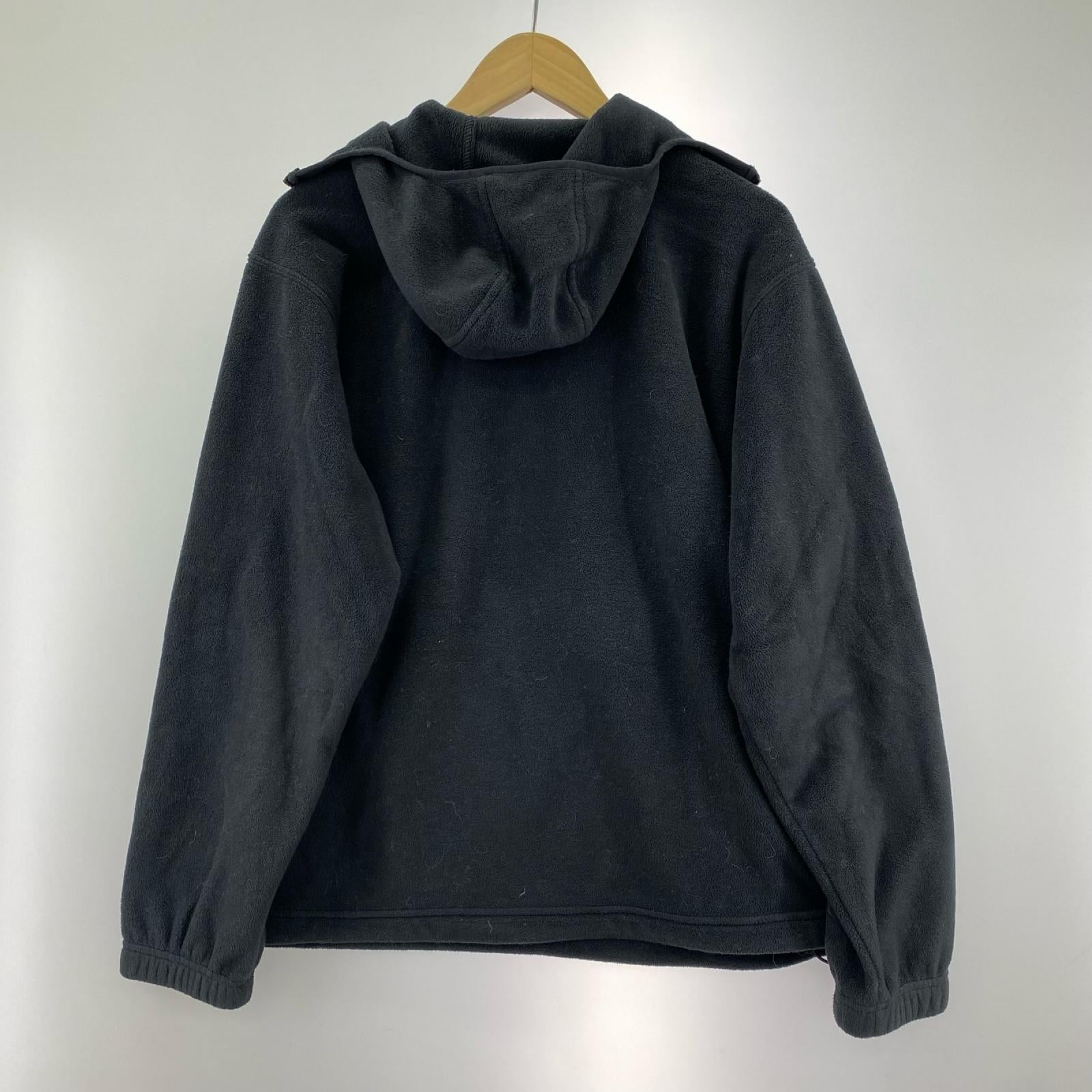 パーカー 24AW Polartec Facemask Half Zip 黒 (S) S ブラック