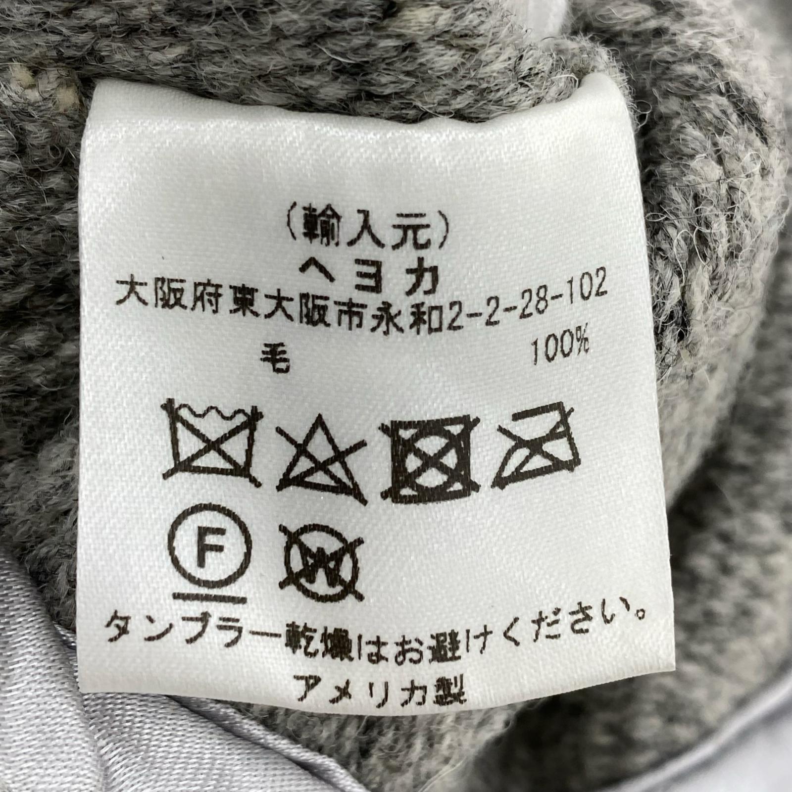 長袖シャツ ORTEGAS チマヨベスト ウール グレー (40) グレー