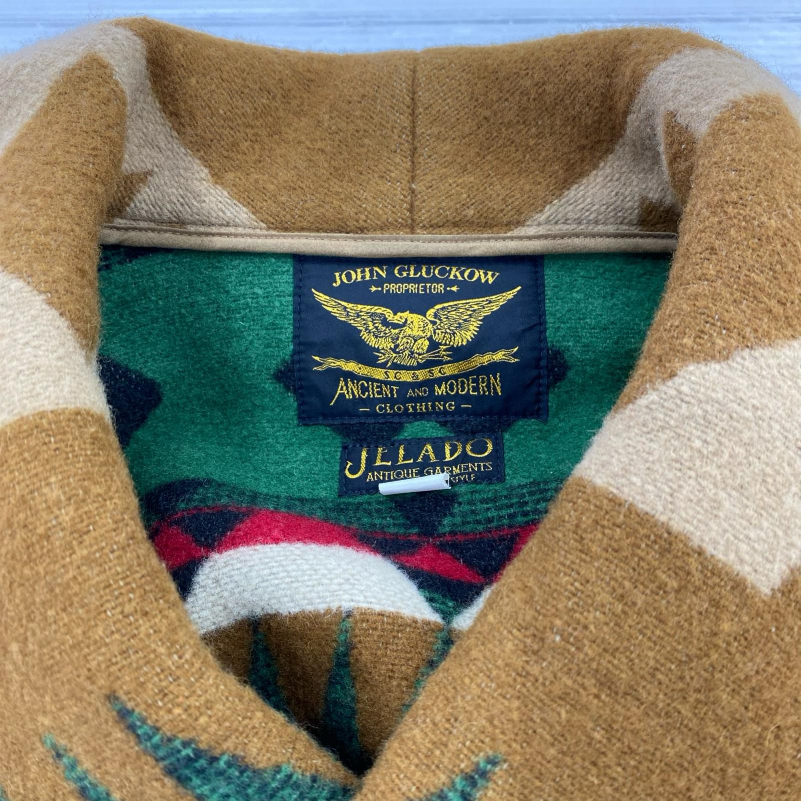 ジャケット 10s MACKINAW BLANKET COAT 茶 (40) ブラウン